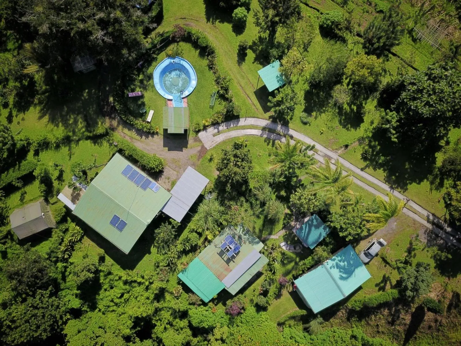 Bird's eye view in Essence Arenal Spa & Yoga
