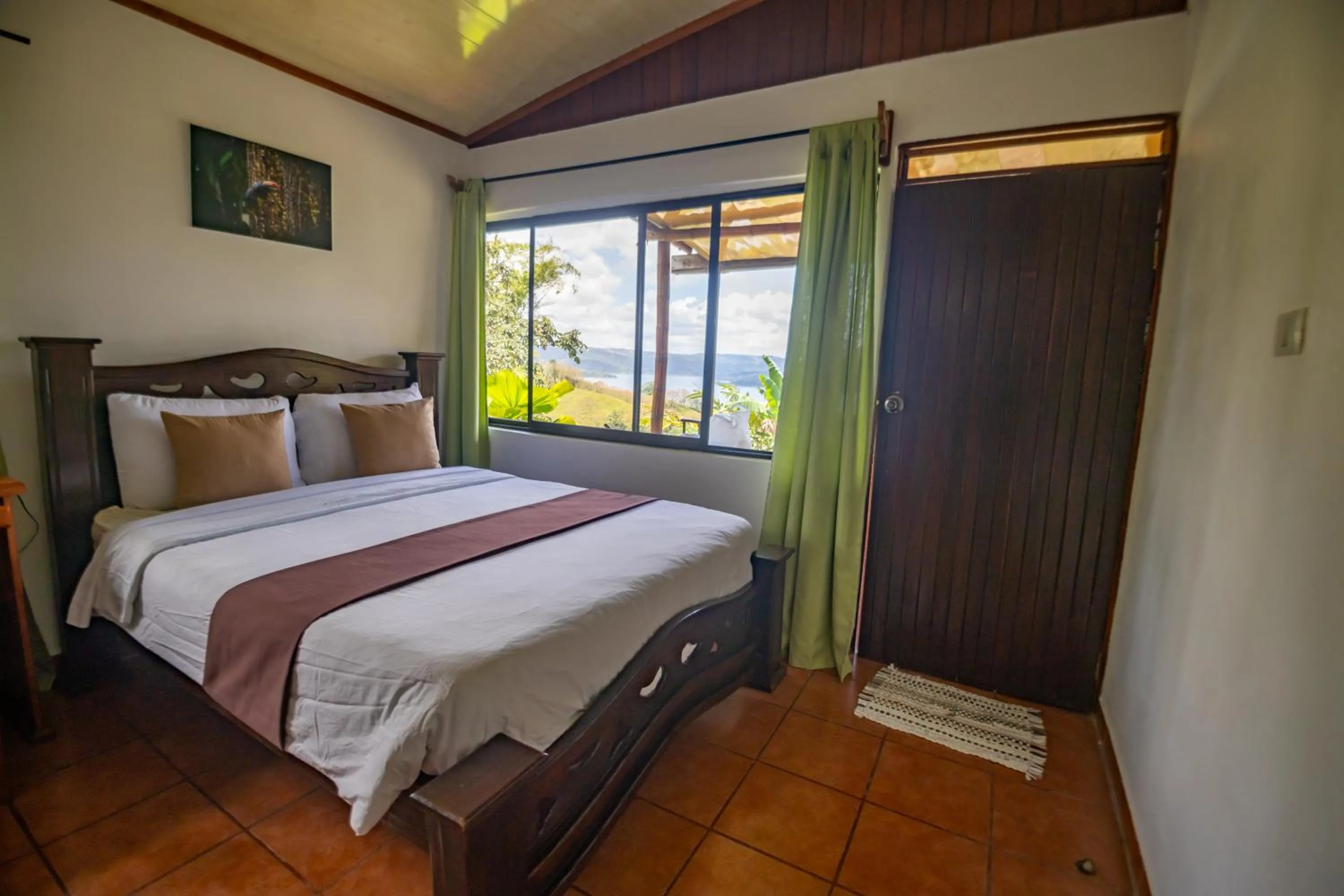 Bed in Essence Arenal Spa & Yoga