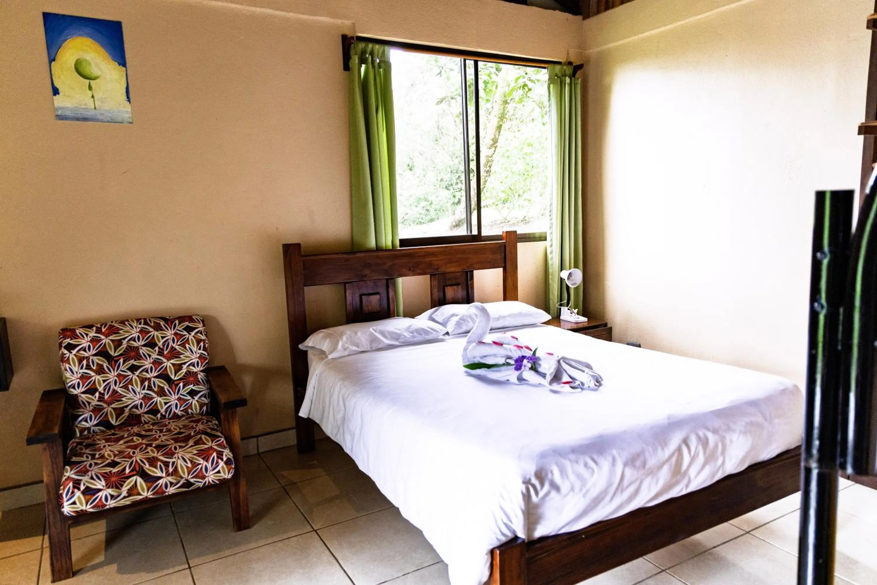 Bed in Essence Arenal Spa & Yoga