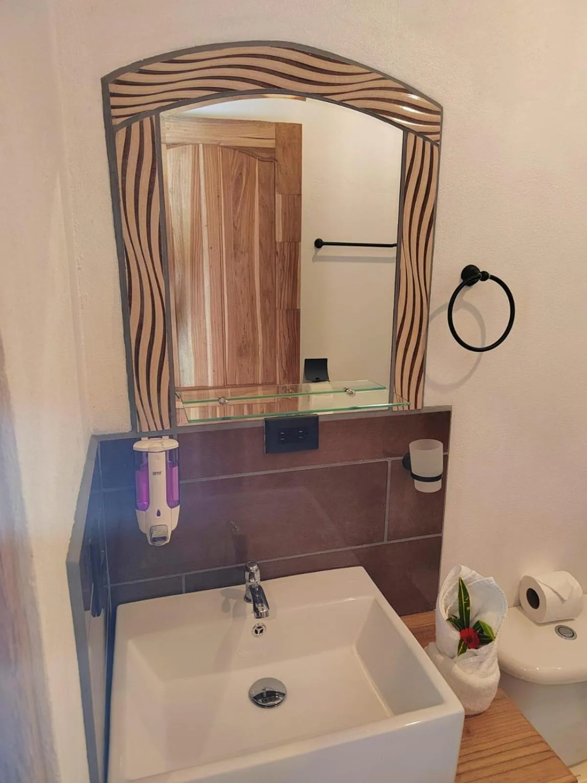 Bathroom in Essence Arenal Spa & Yoga