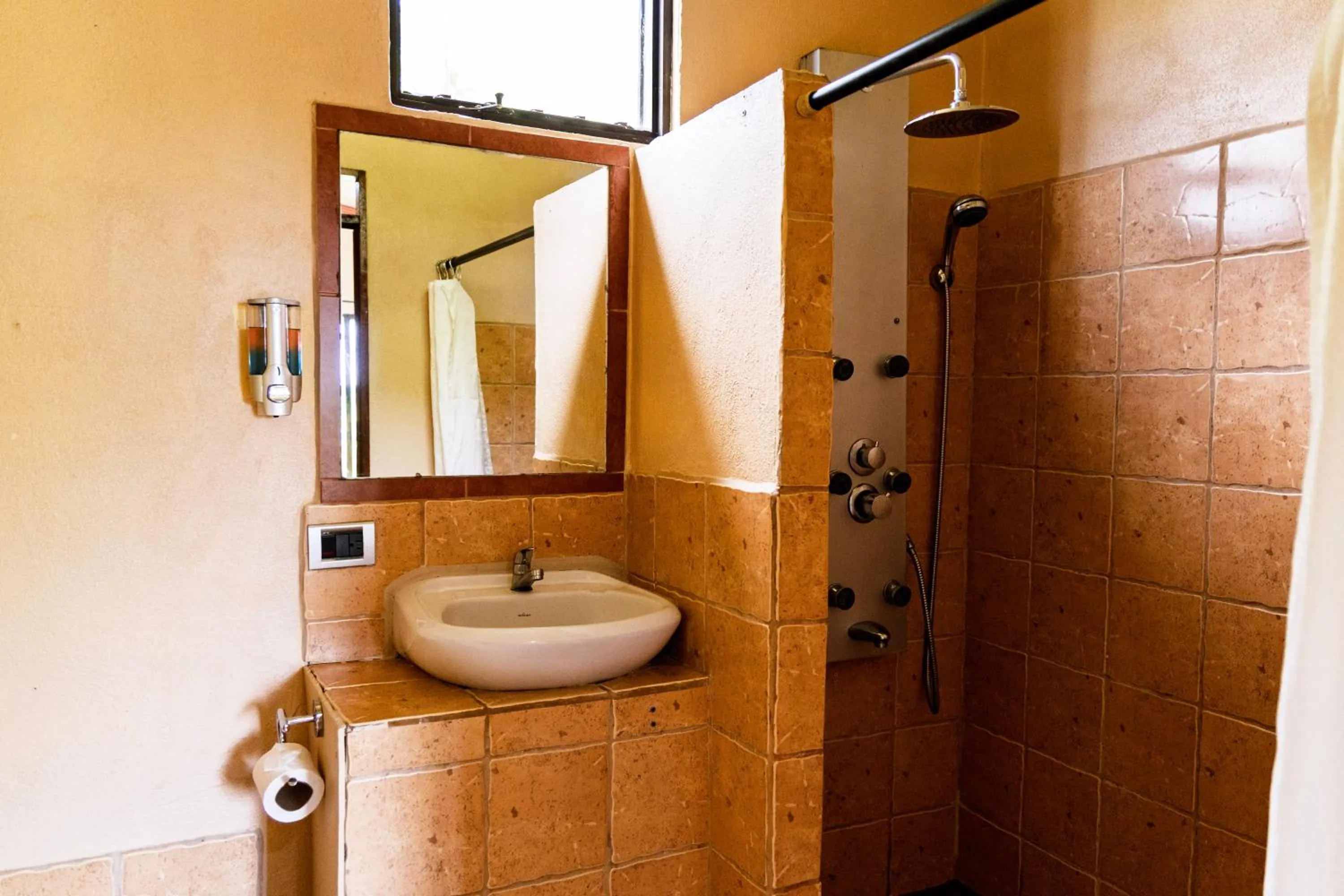 Shower in Essence Arenal Spa & Yoga