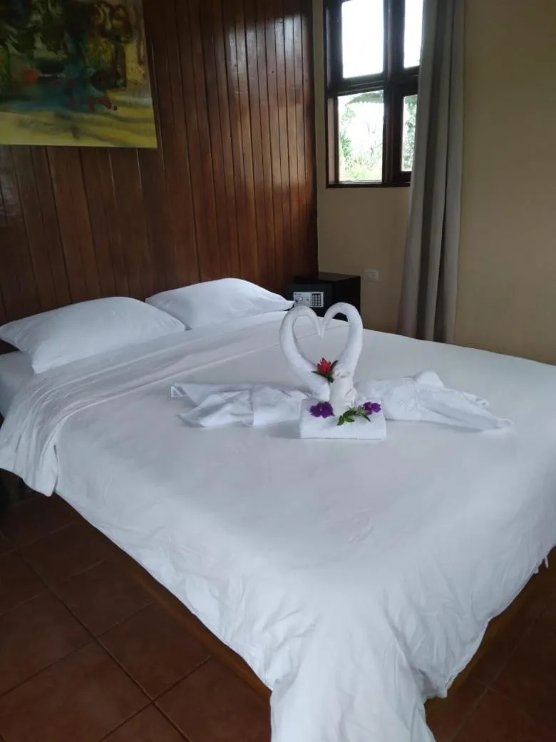 Bed in Essence Arenal Spa & Yoga