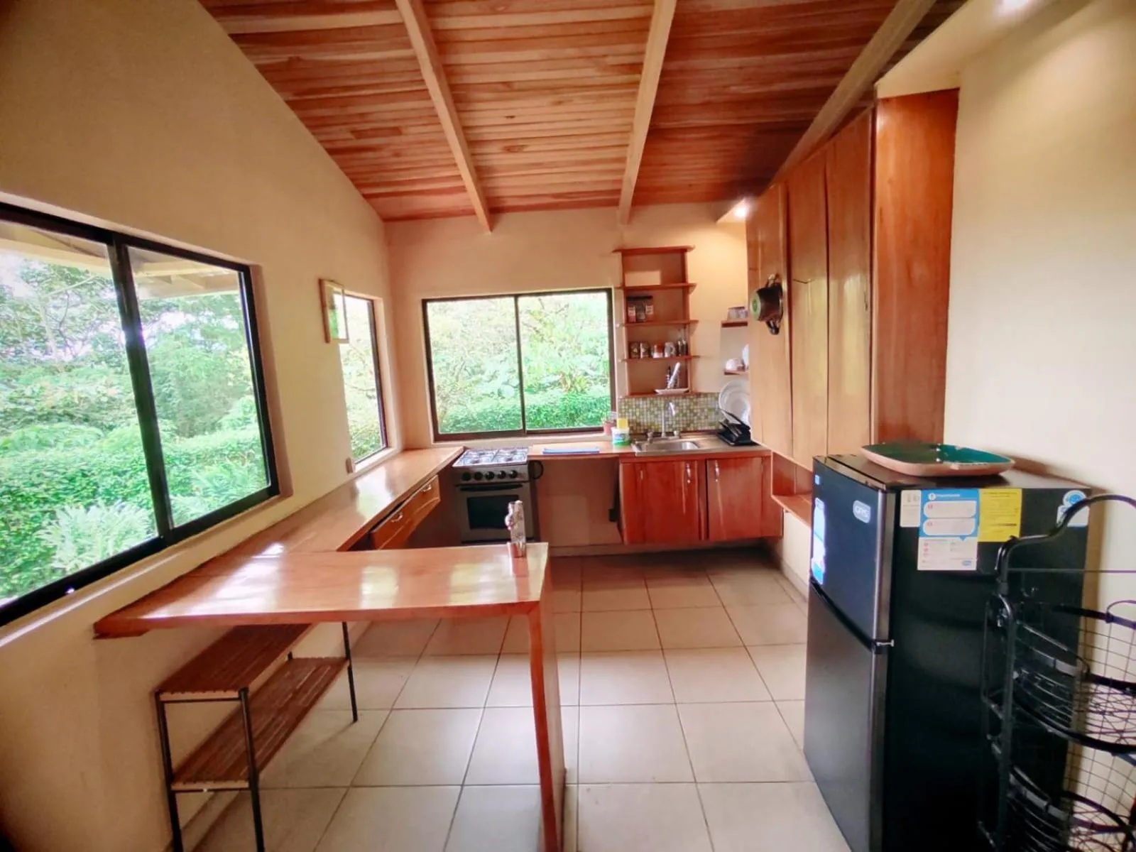 Kitchen or kitchenette in Essence Arenal Spa & Yoga