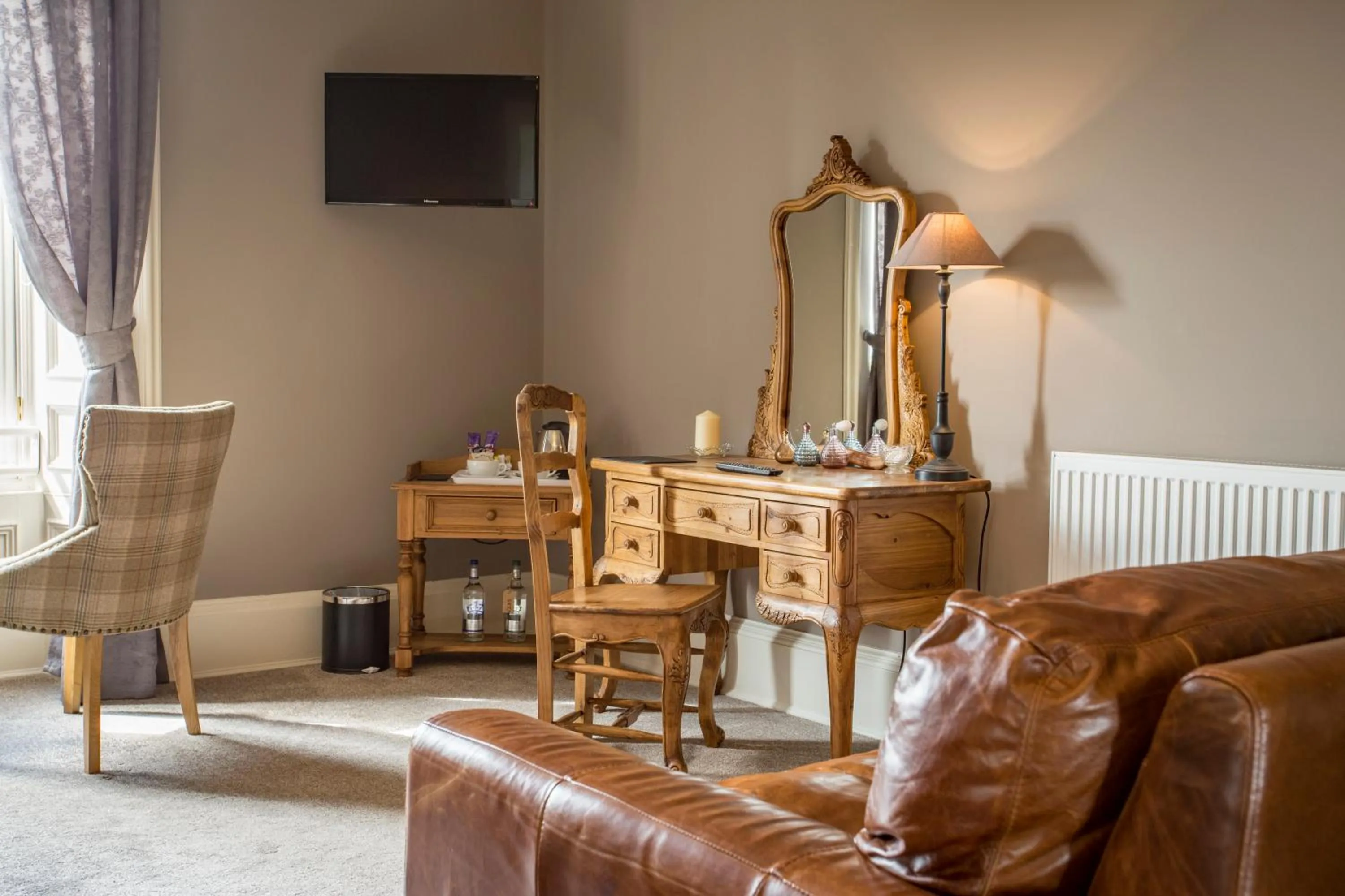 Seating area in Taypark House