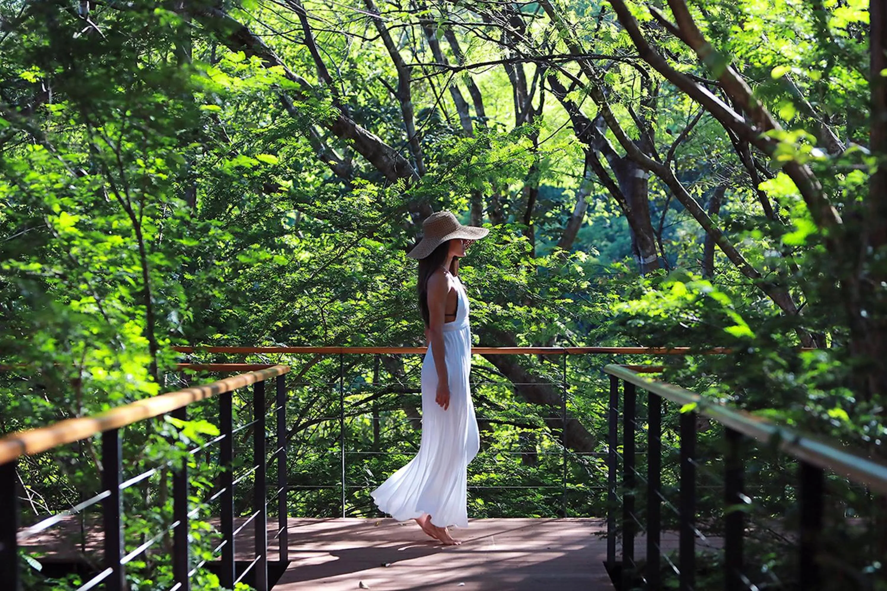 People in Rio Perdido Hotel & Thermal River