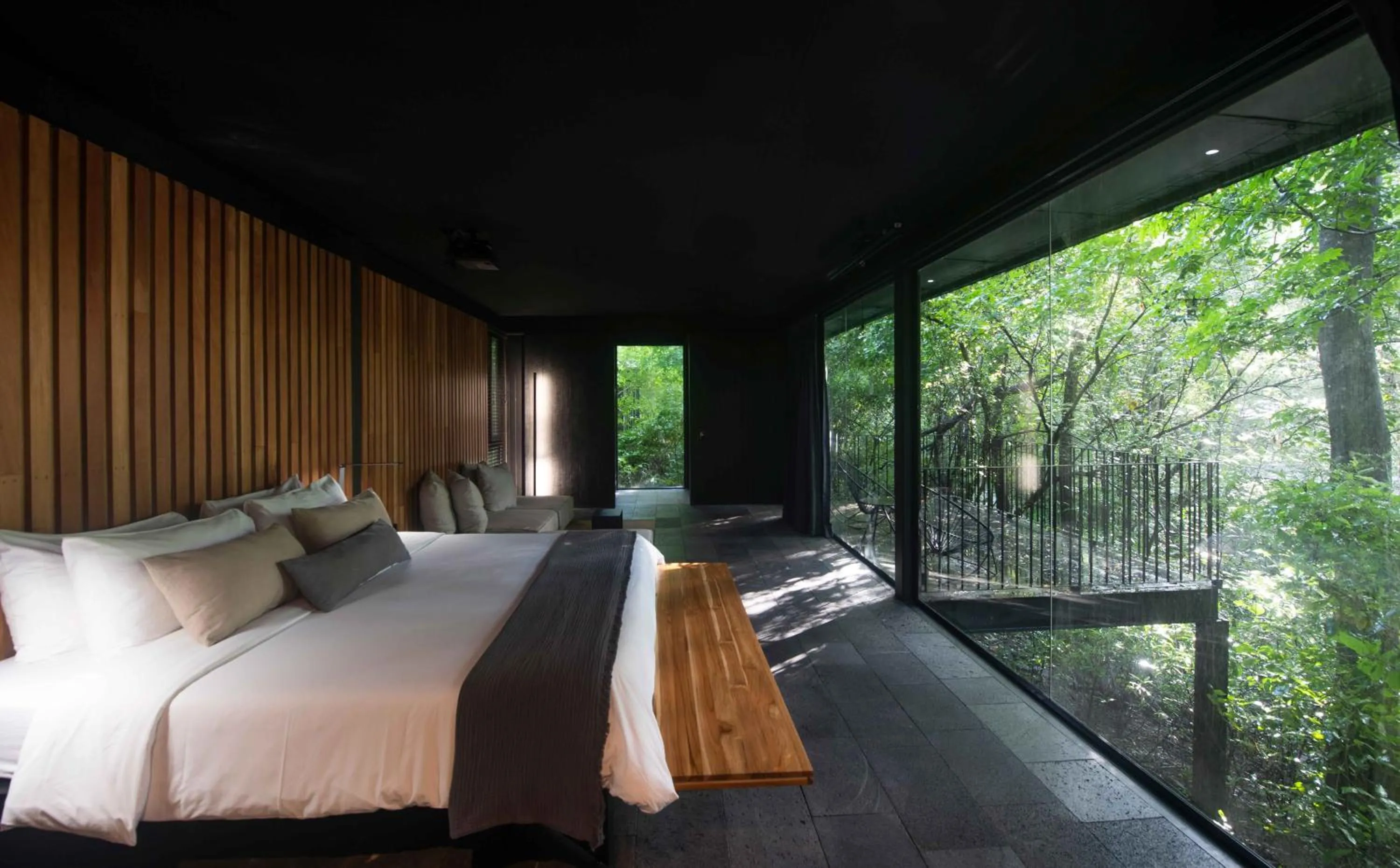 Bedroom, Bed in Rio Perdido Hotel & Thermal River