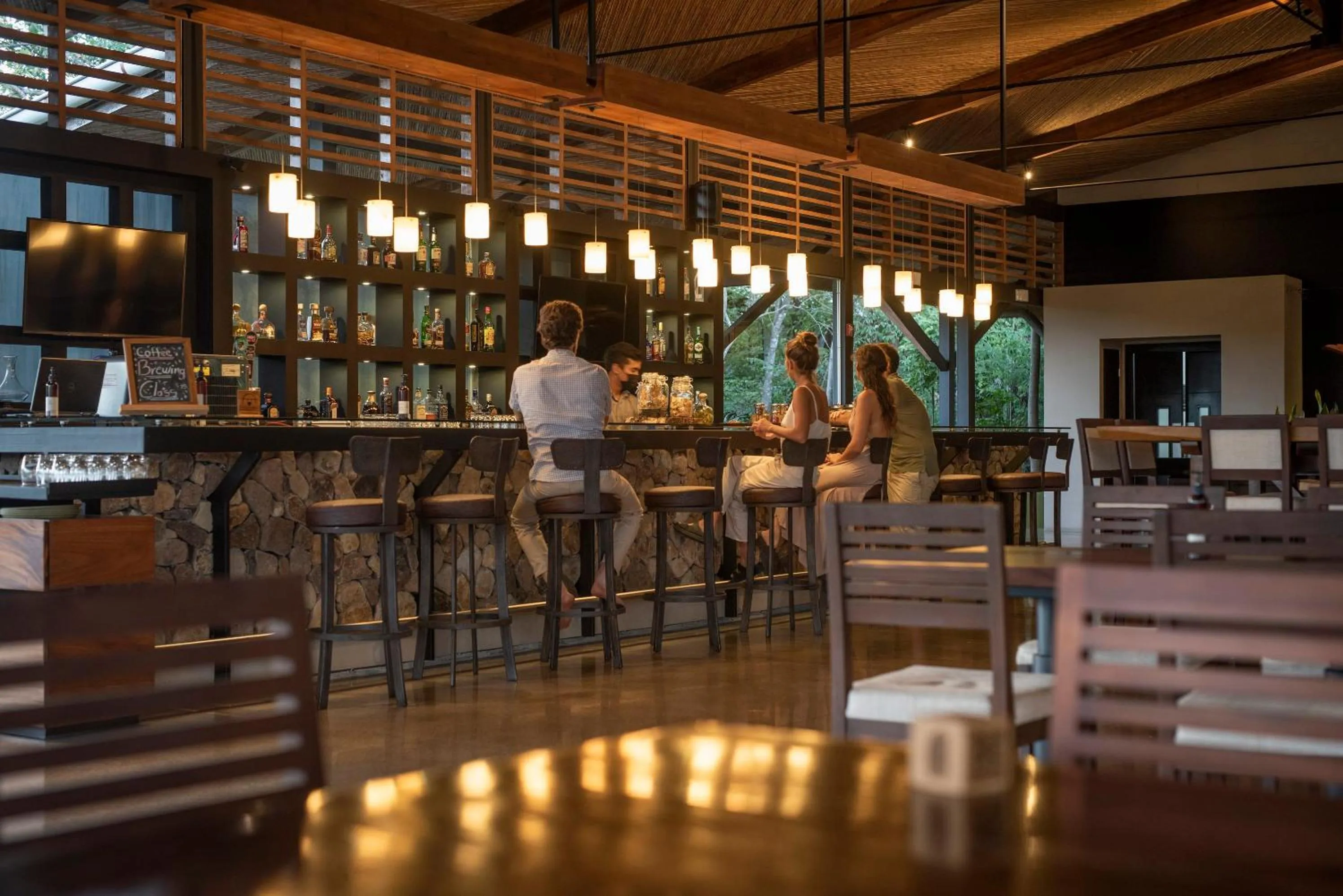 People in Rio Perdido Hotel & Thermal River