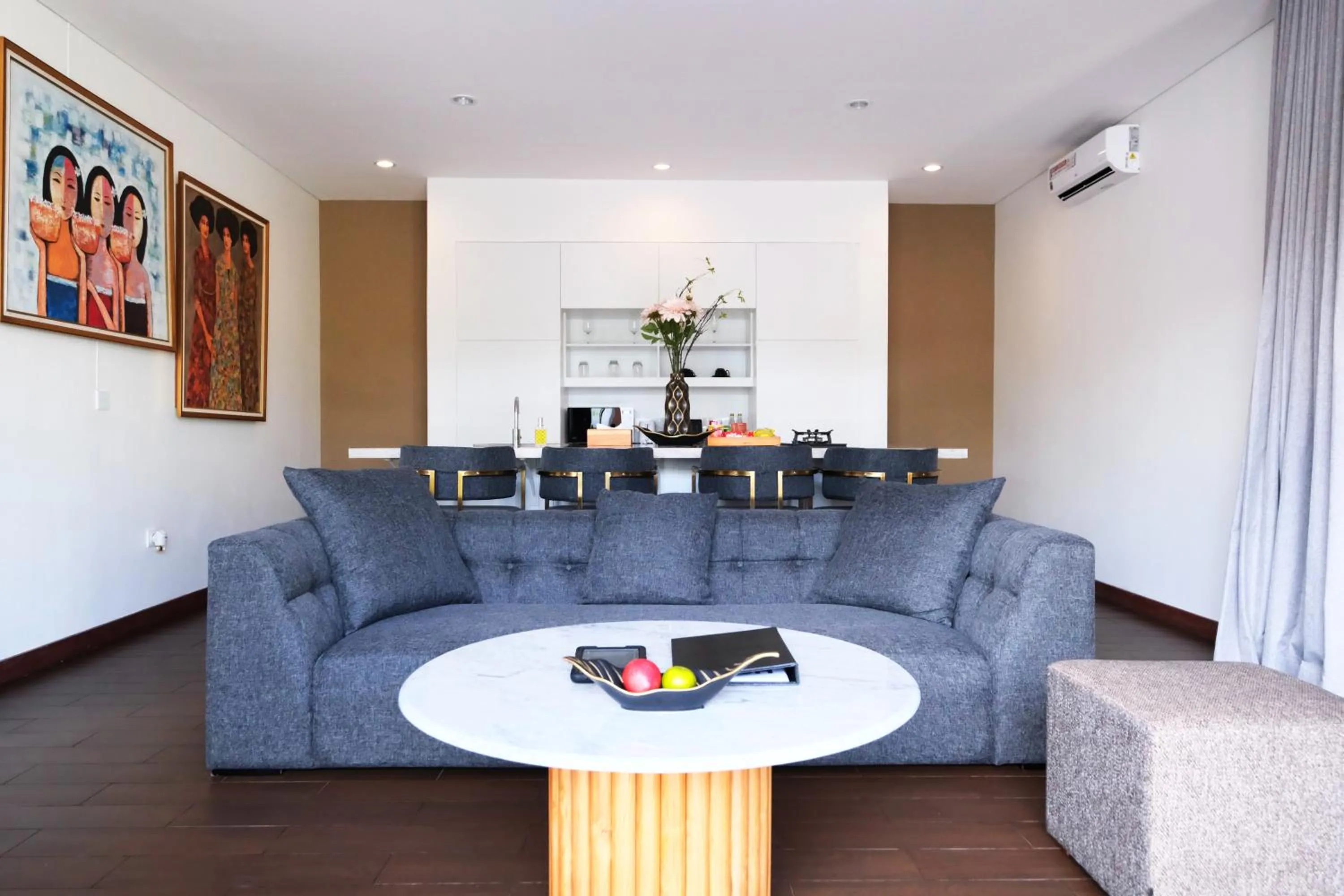 Living room in The Claremont Luxury Villas