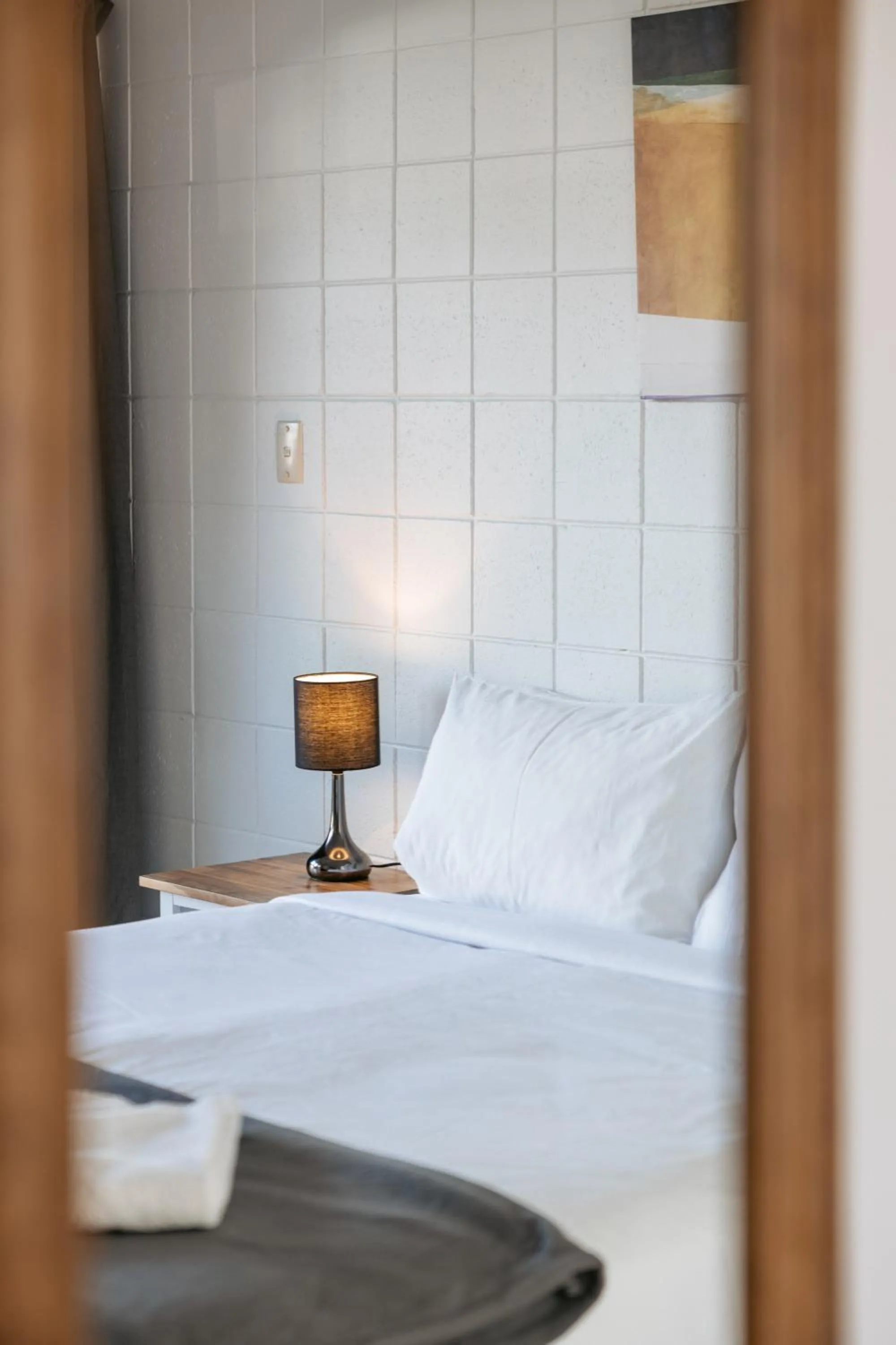 Bed in Roselands Motel