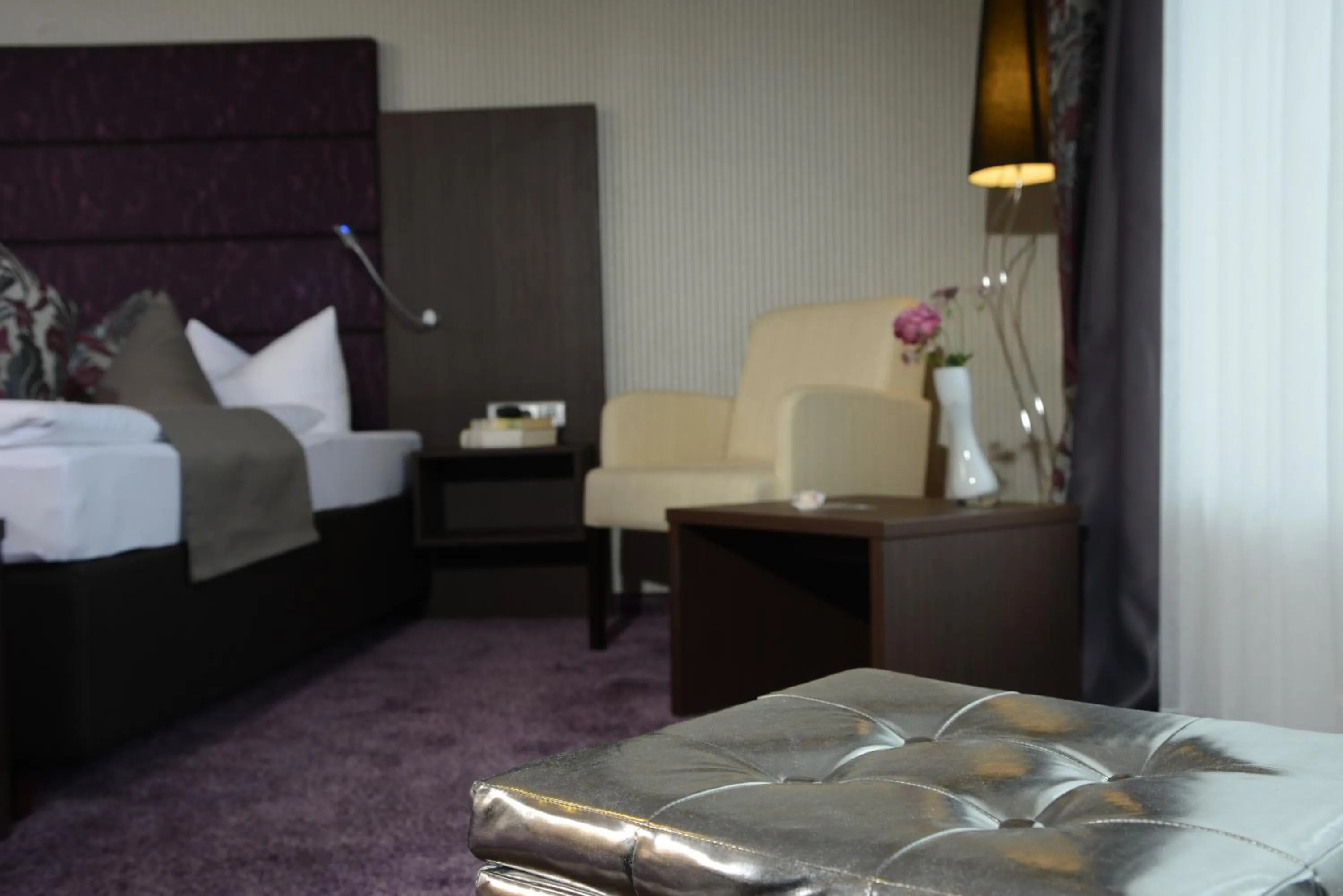 Decorative detail, Bed in Hotel Freund - Privathotels Dr Lohbeck