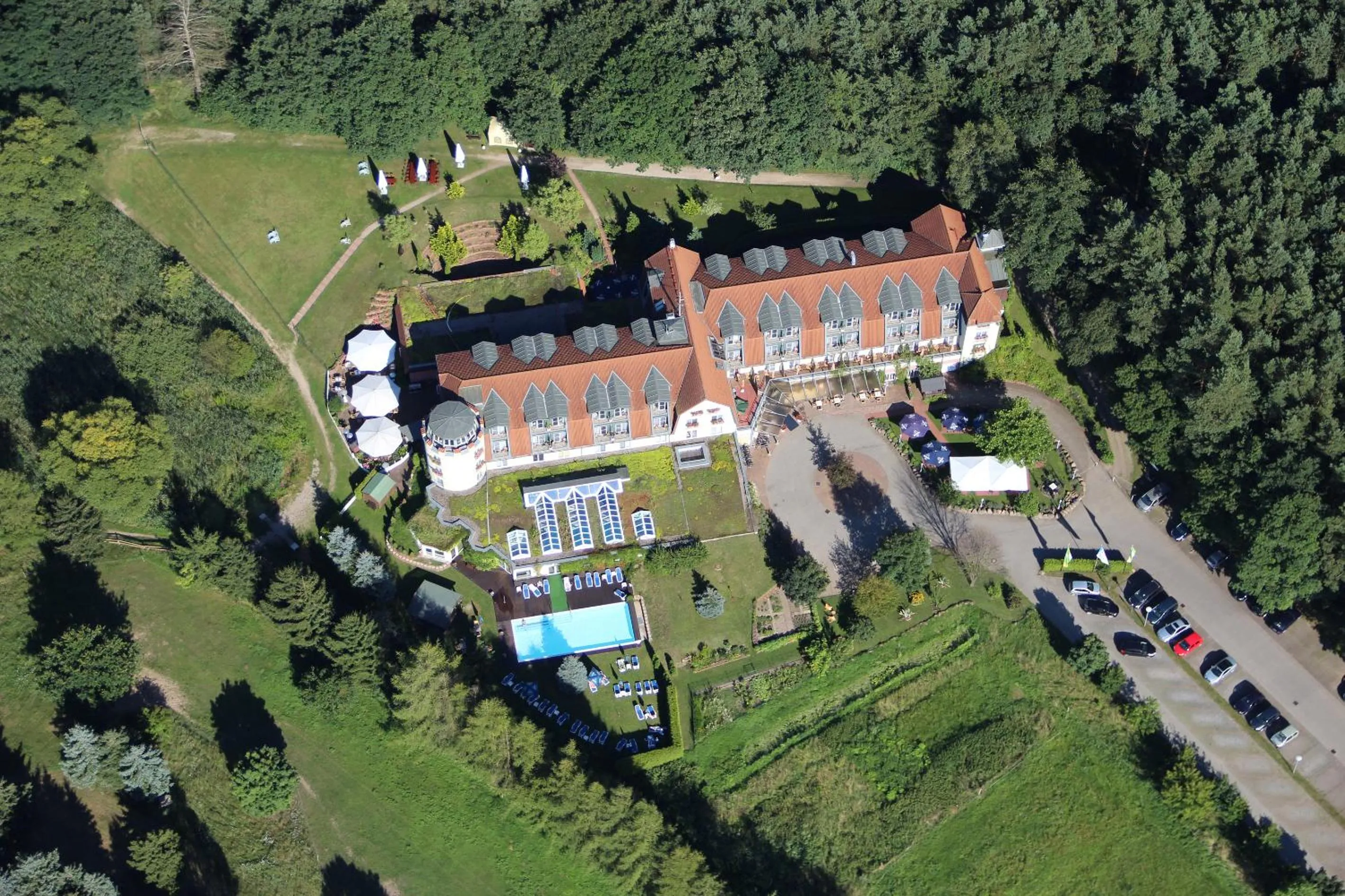 Bird's eye view in Hotel & SPA Sommerfeld - Adults Only