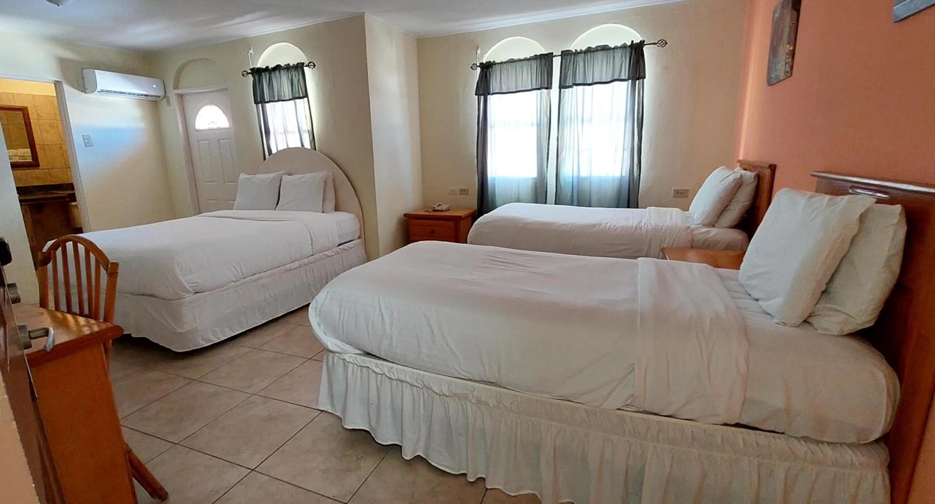 Bed in Seaview Beach Hotel