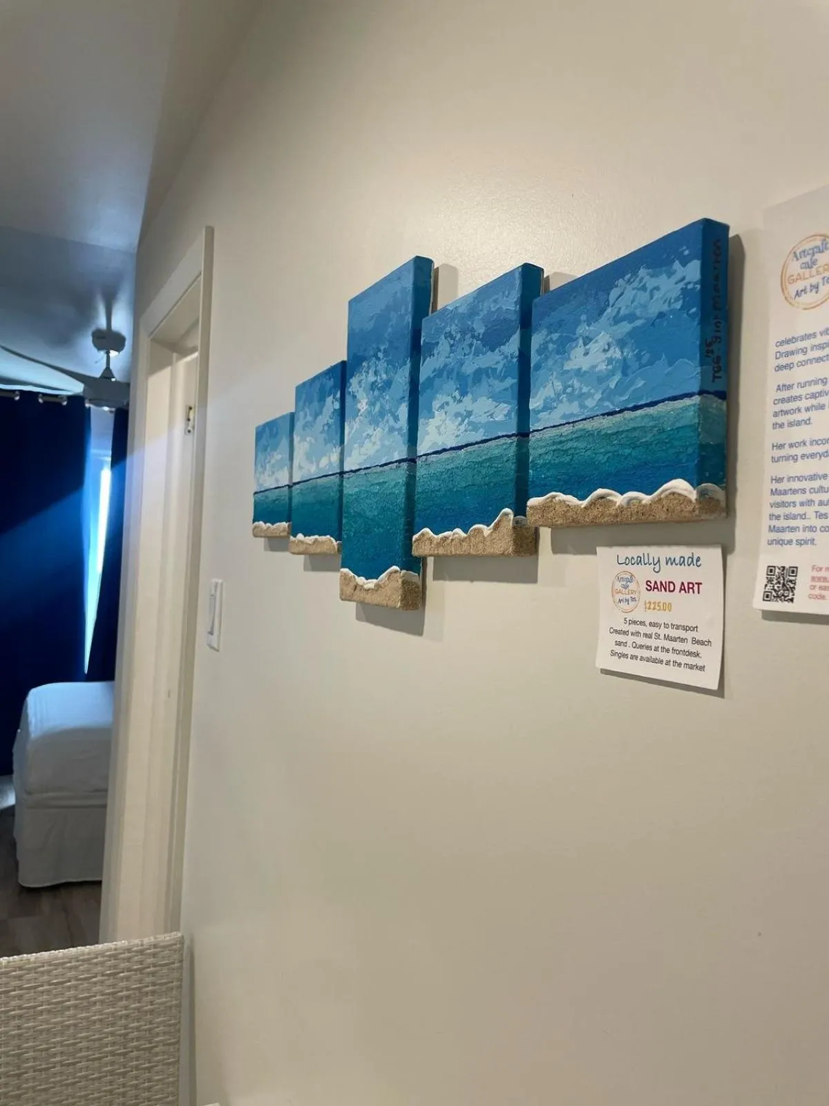 Decorative detail, Bed in Seaview Beach Hotel