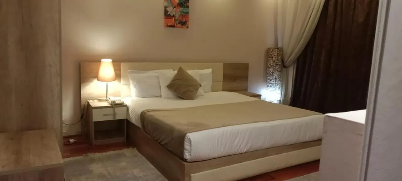 Bed in Jewel Maadi Cabins and Club