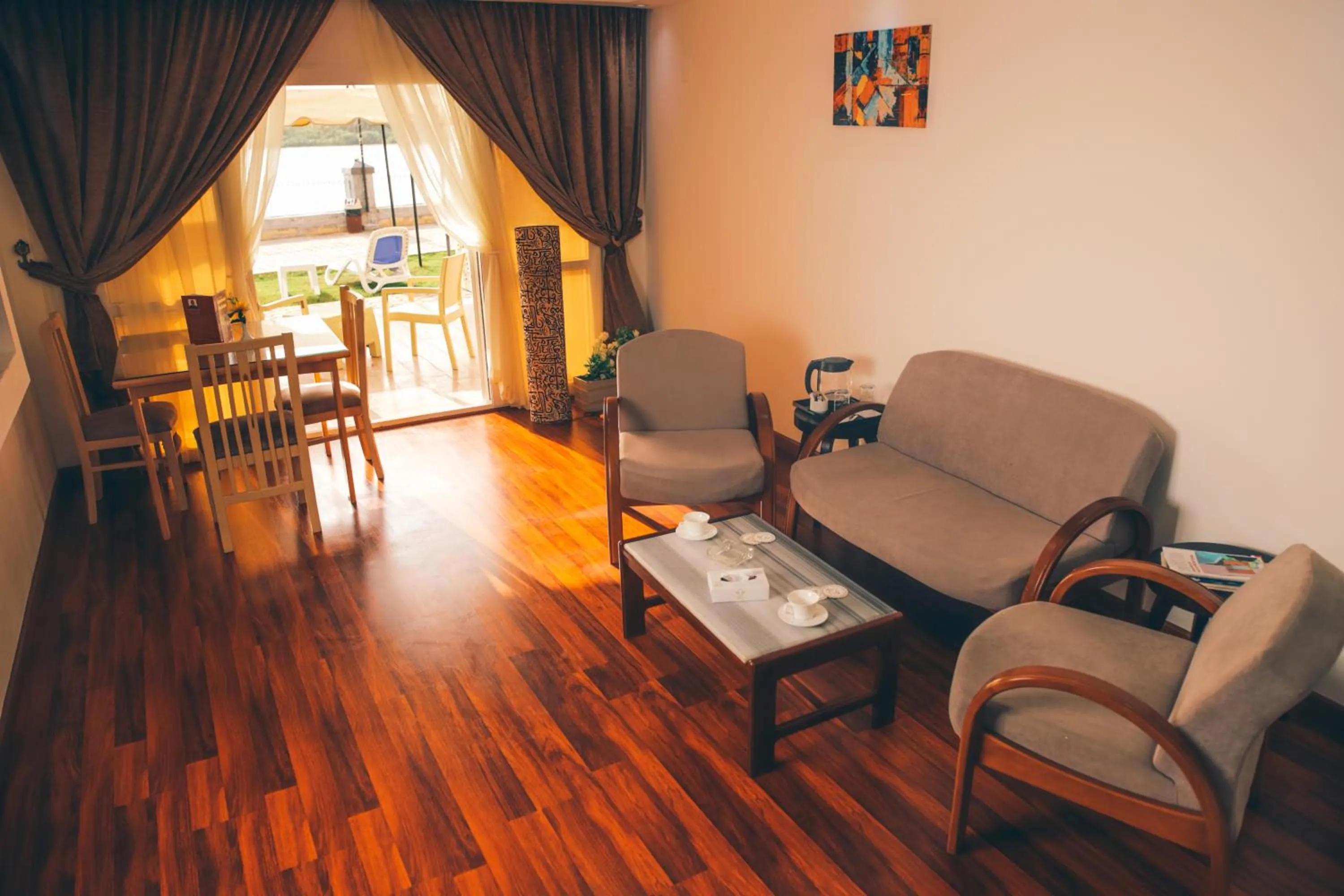 Living room in Jewel Maadi Cabins and Club