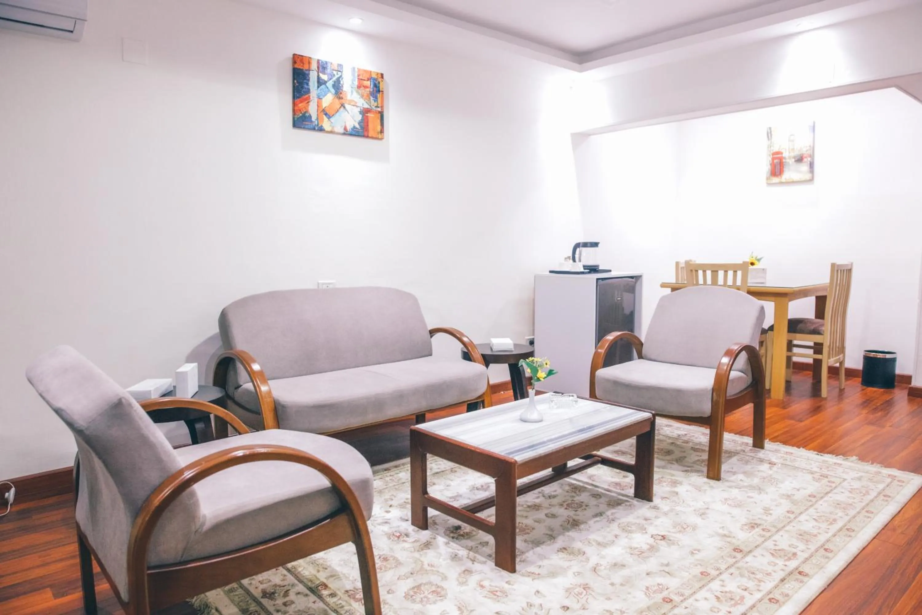 Living room in Jewel Maadi Cabins and Club