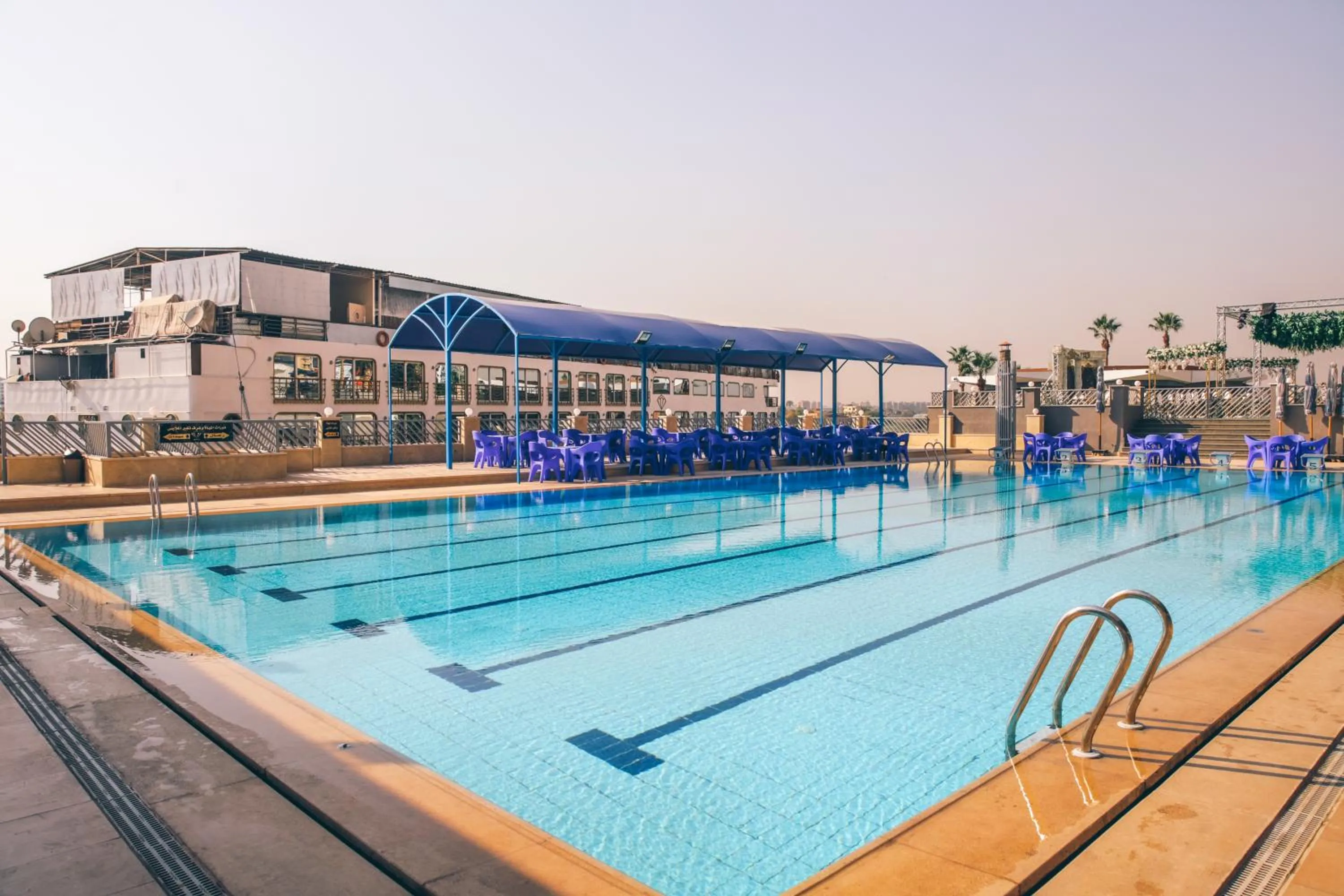 Swimming pool in Jewel Maadi Cabins and Club