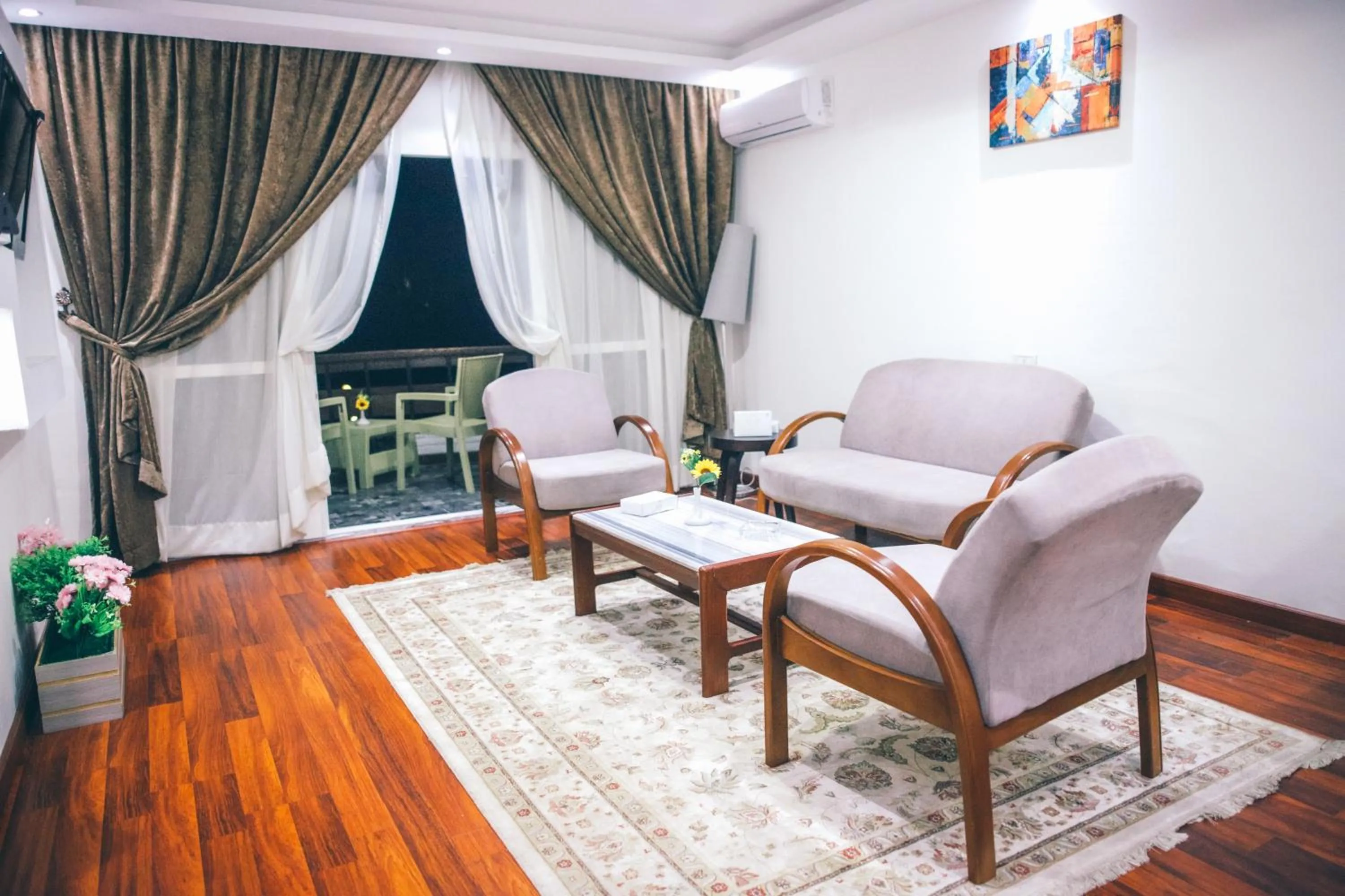 Living room in Jewel Maadi Cabins and Club