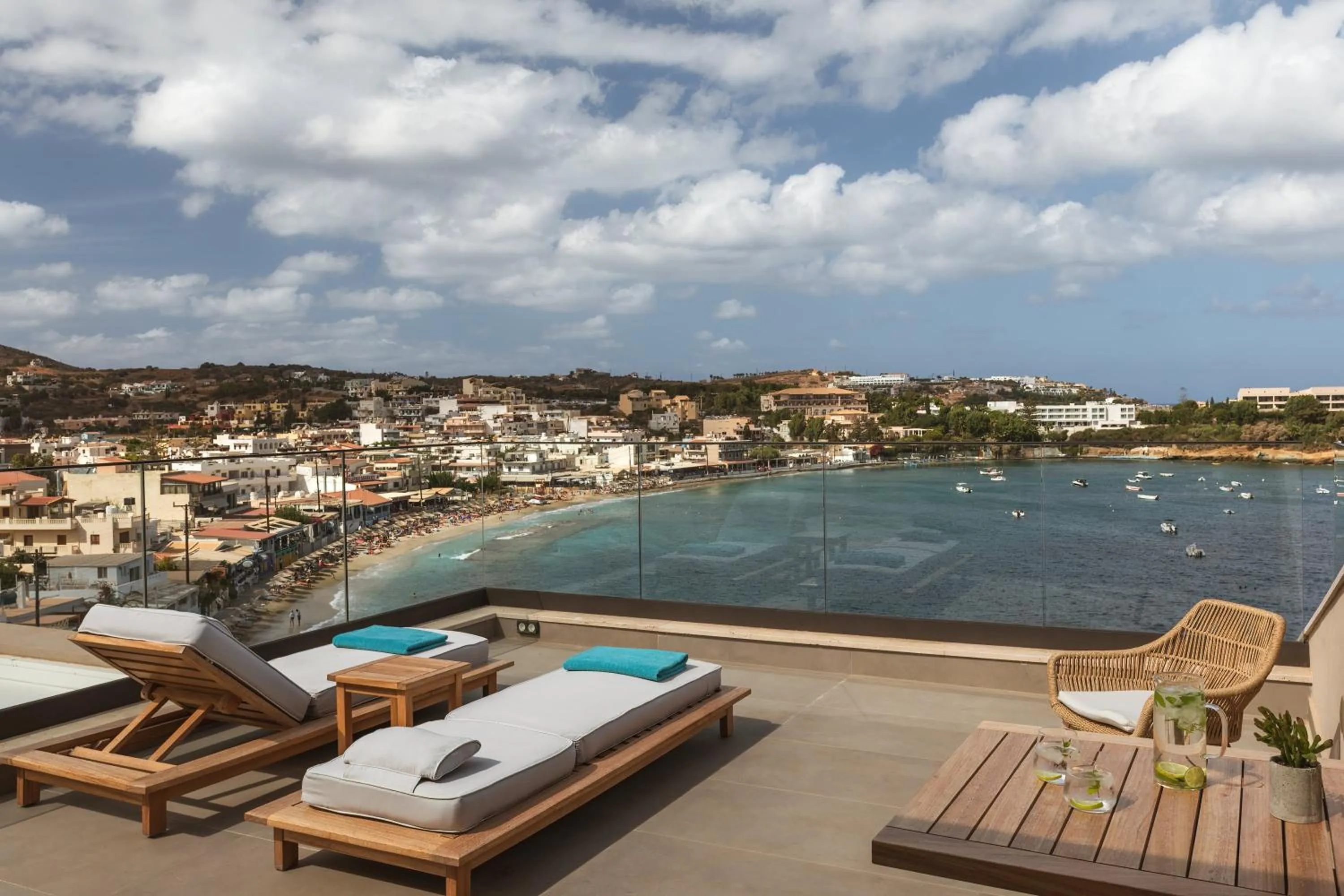 Sea view in Castello Infinity Suites - Adults Only