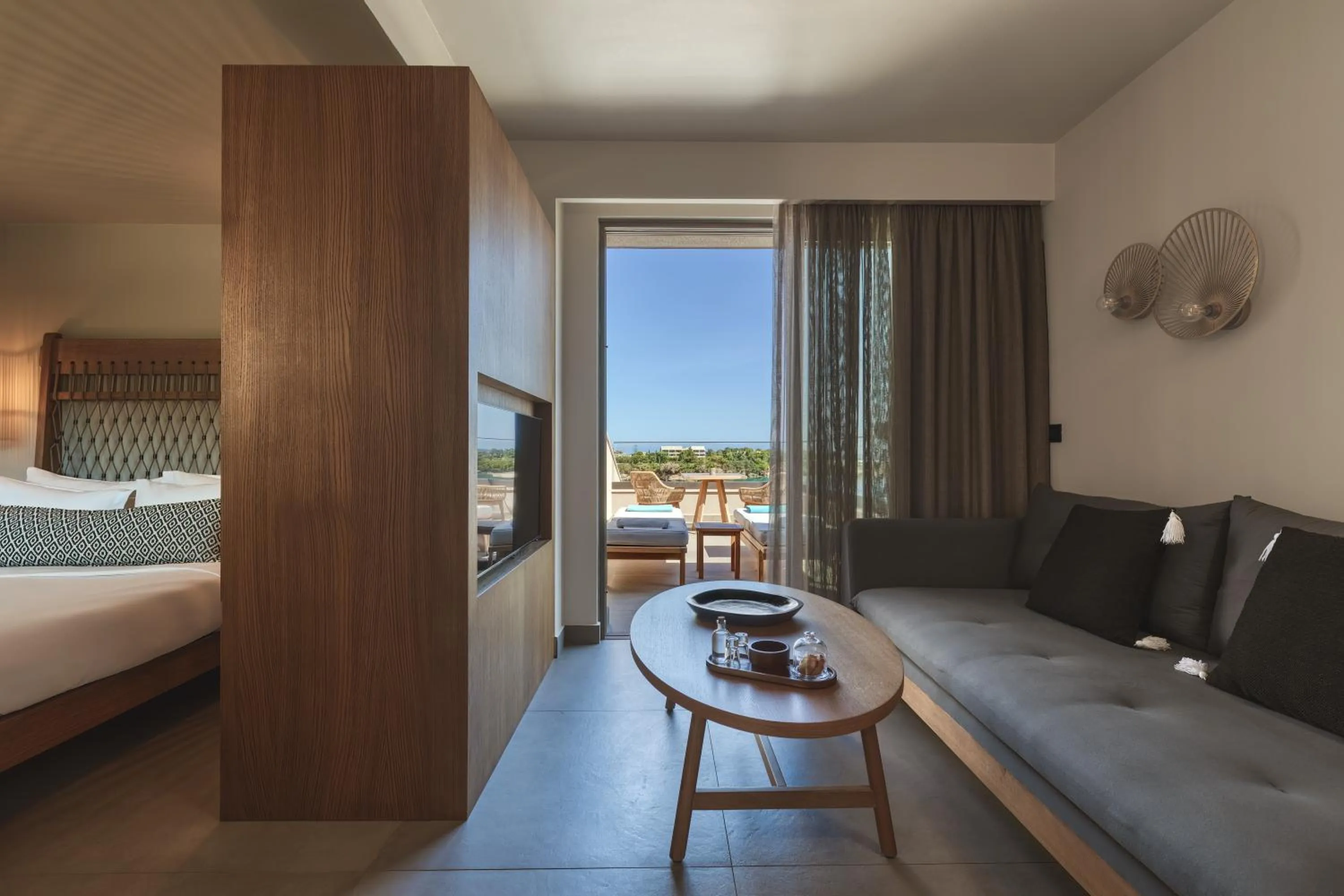 Bed in Castello Infinity Suites - Adults Only