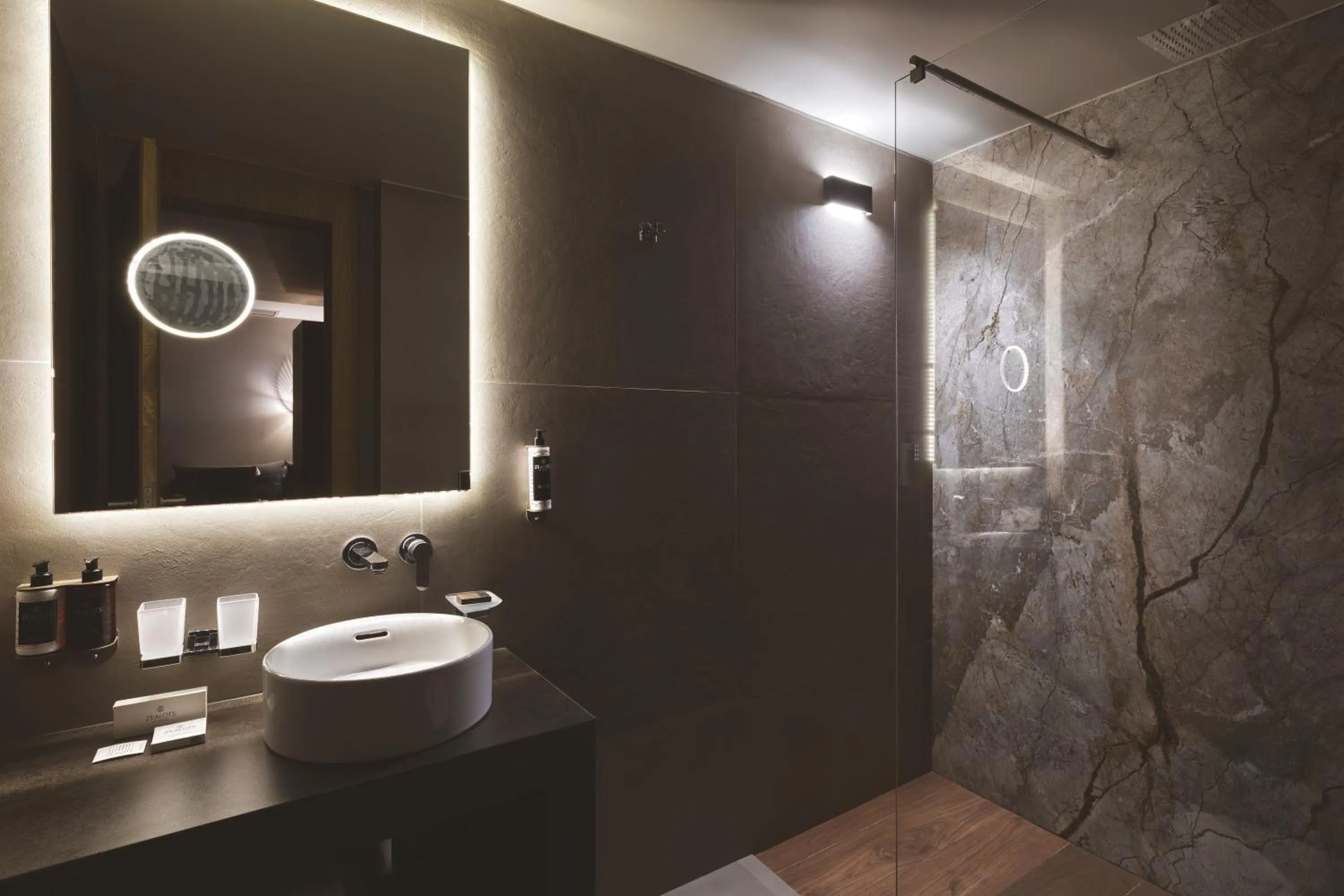 Shower in Castello Infinity Suites - Adults Only