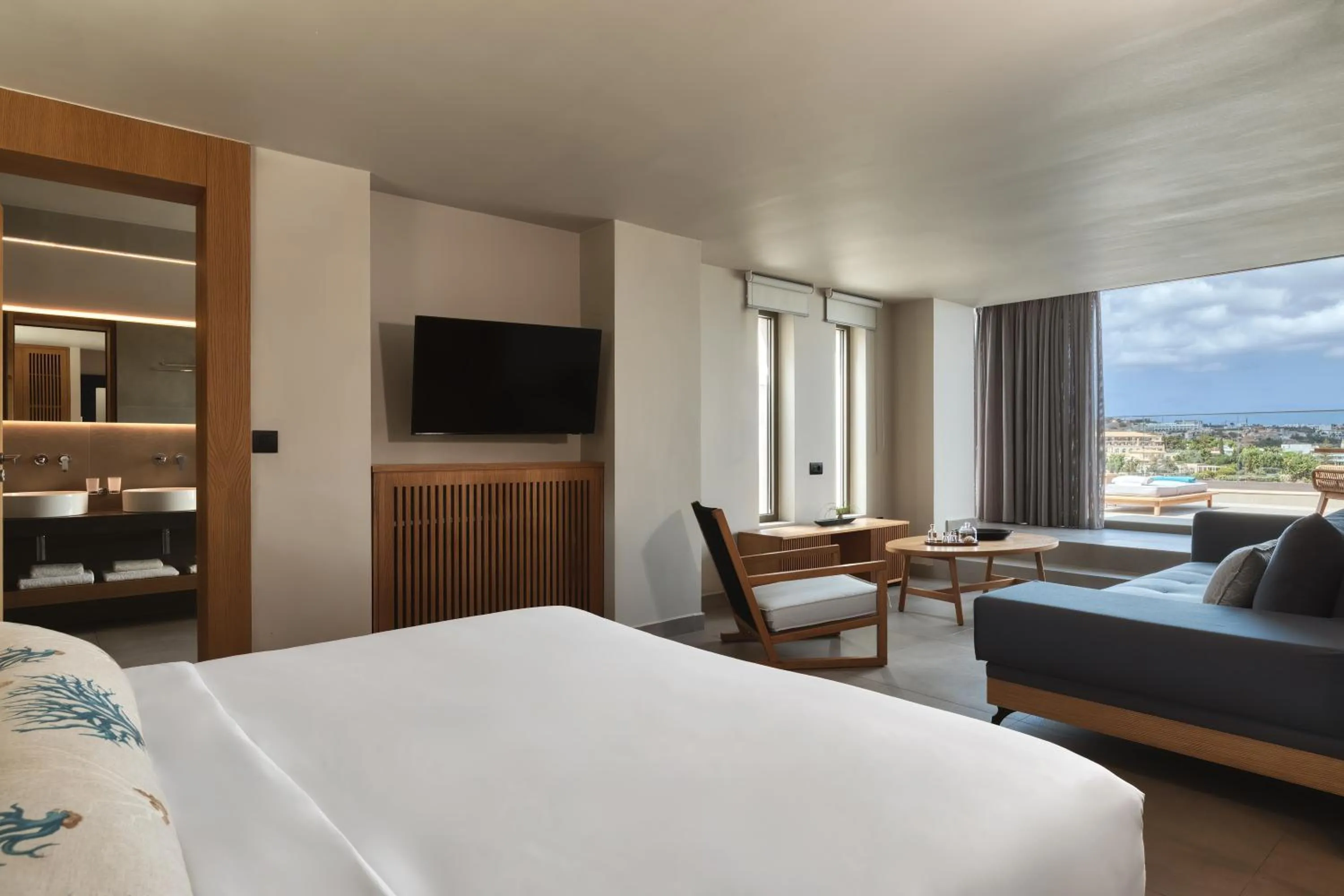 TV and multimedia, Bed in Castello Infinity Suites - Adults Only