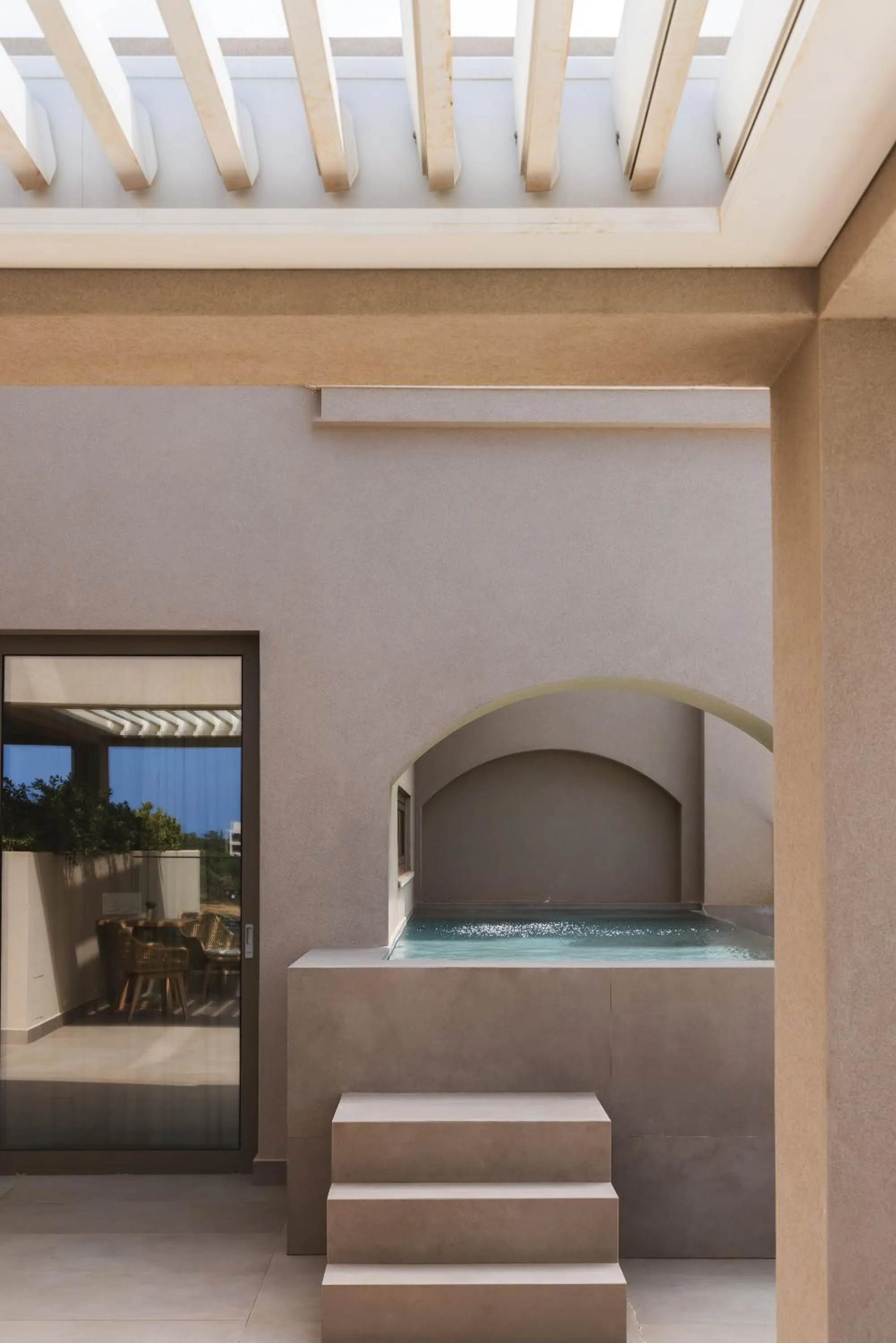 Swimming pool in Castello Infinity Suites - Adults Only