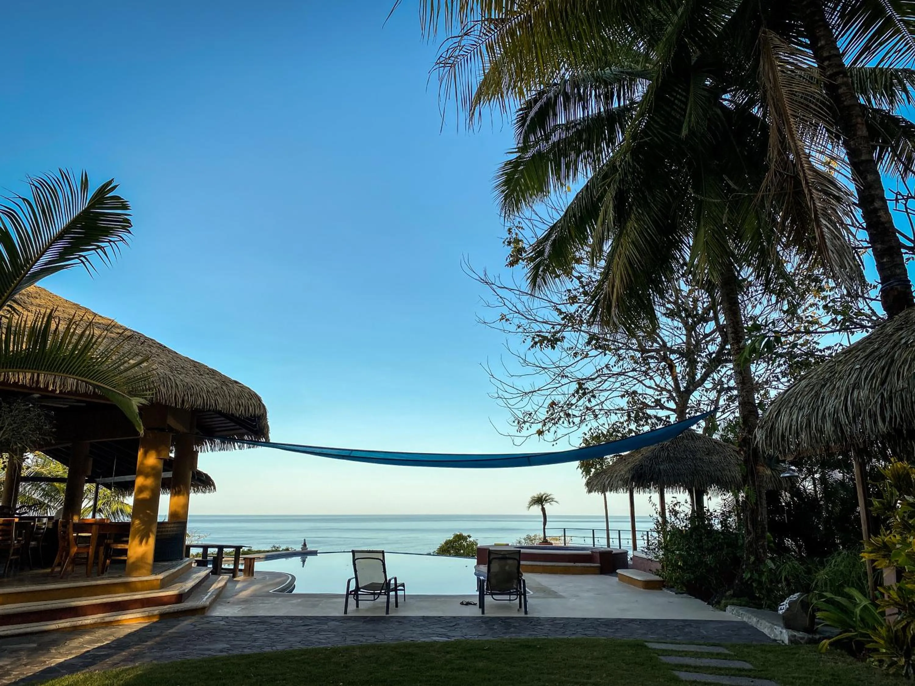 Pool view in Hotel Vista de Olas