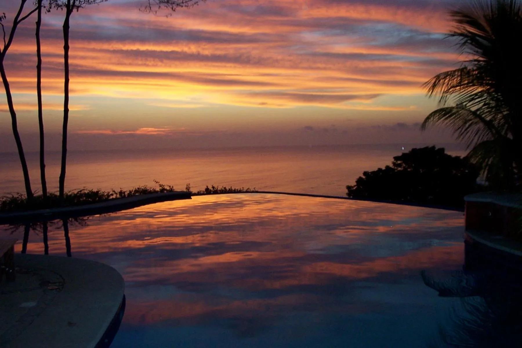 Sunset in Hotel Vista de Olas