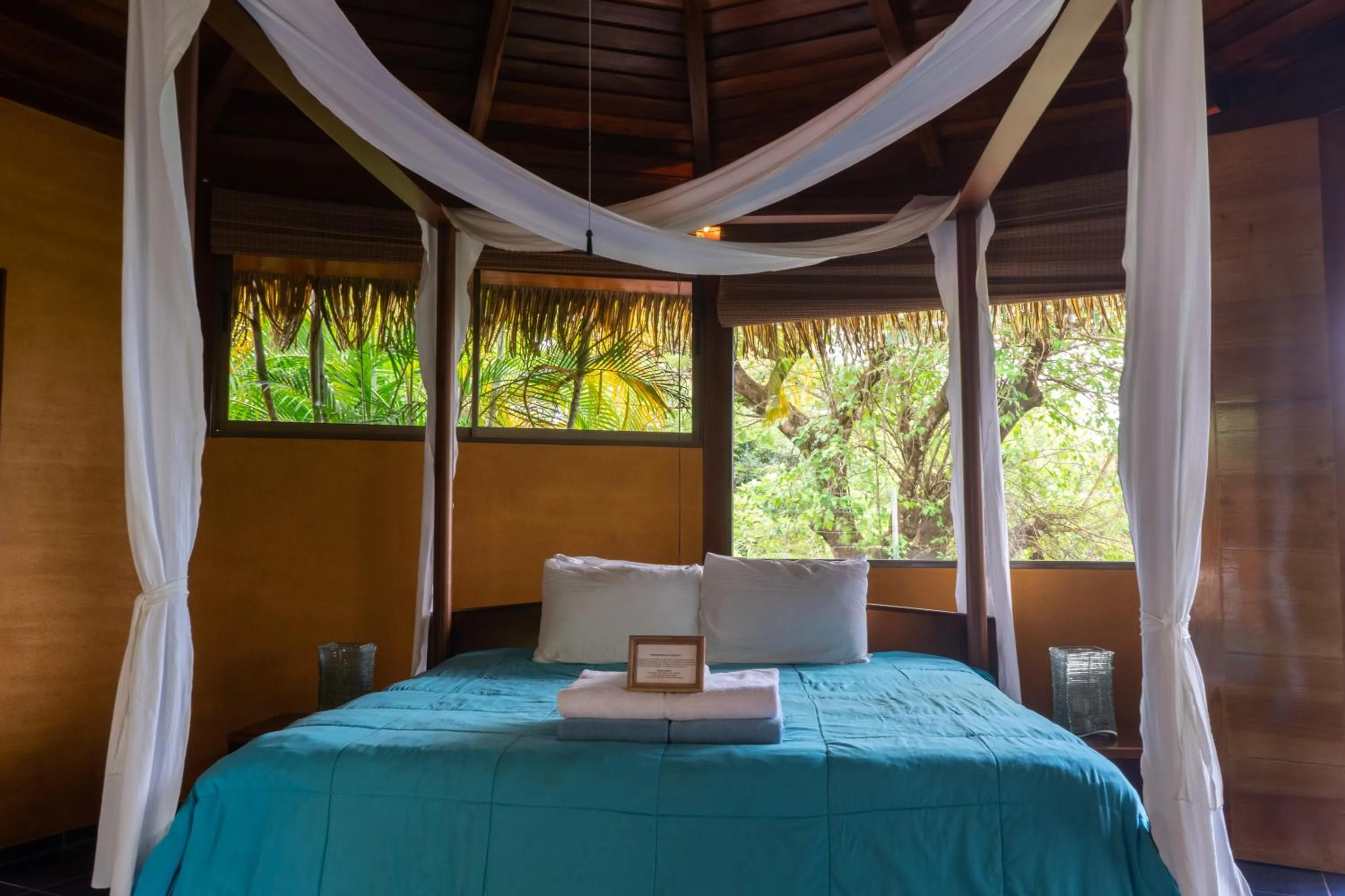 Patio, Bed in Hotel Vista de Olas