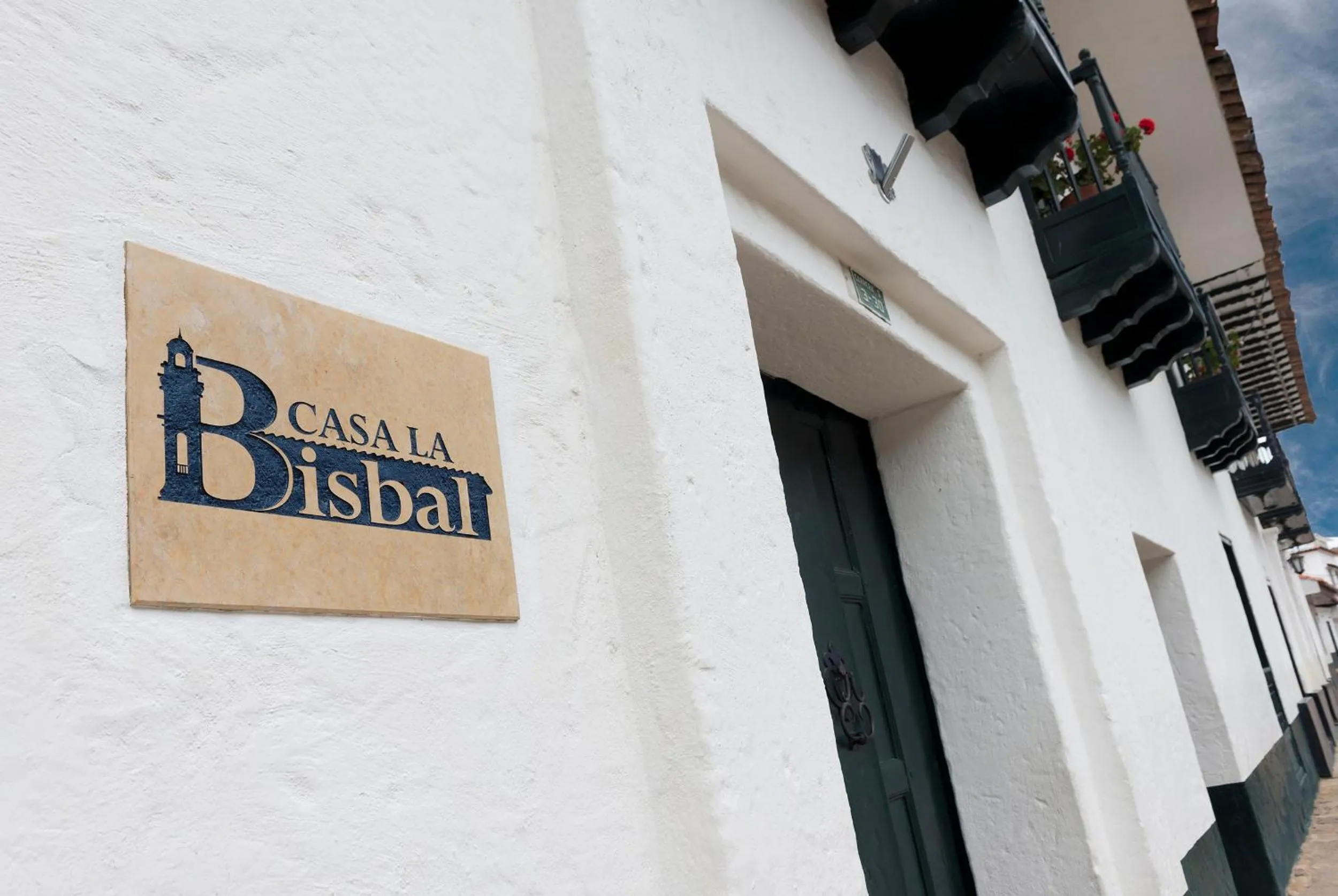 Facade/entrance in Casa La Bisbal