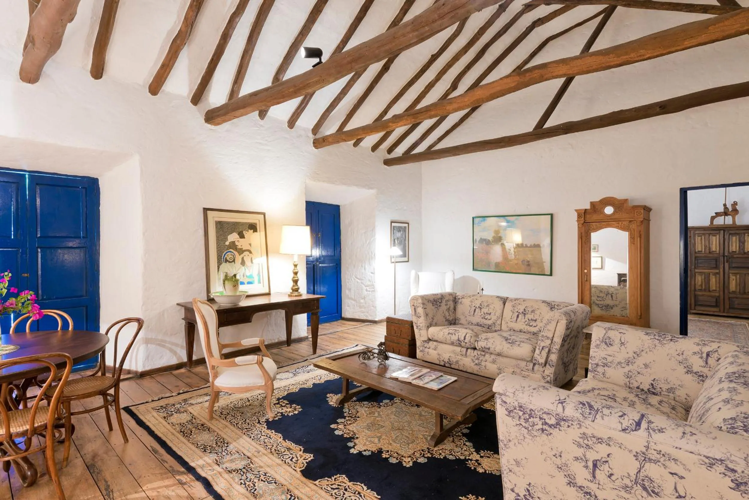 Seating area in Casa La Bisbal