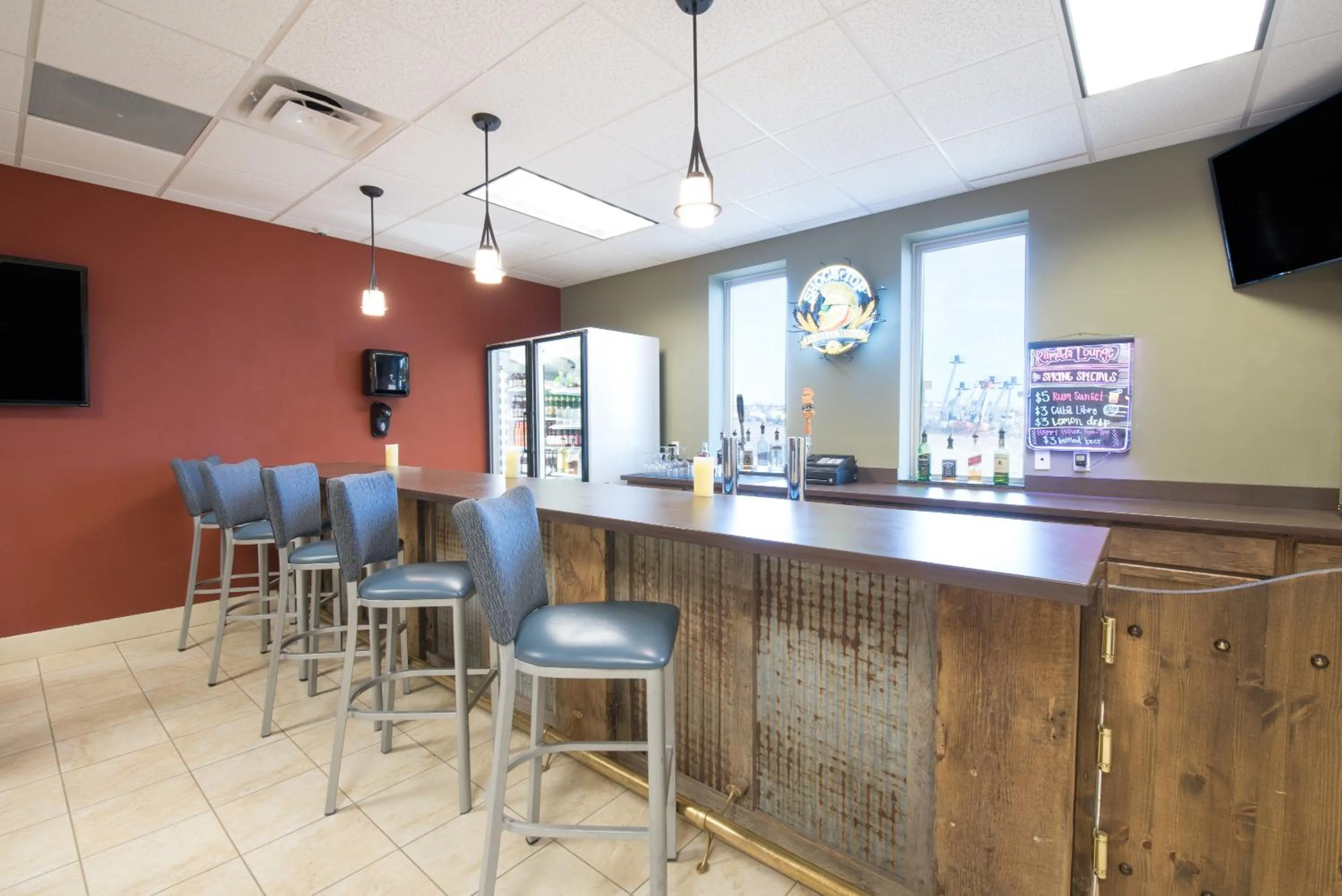 Lounge or bar in Bakken Airport XWA Hotel & Studios