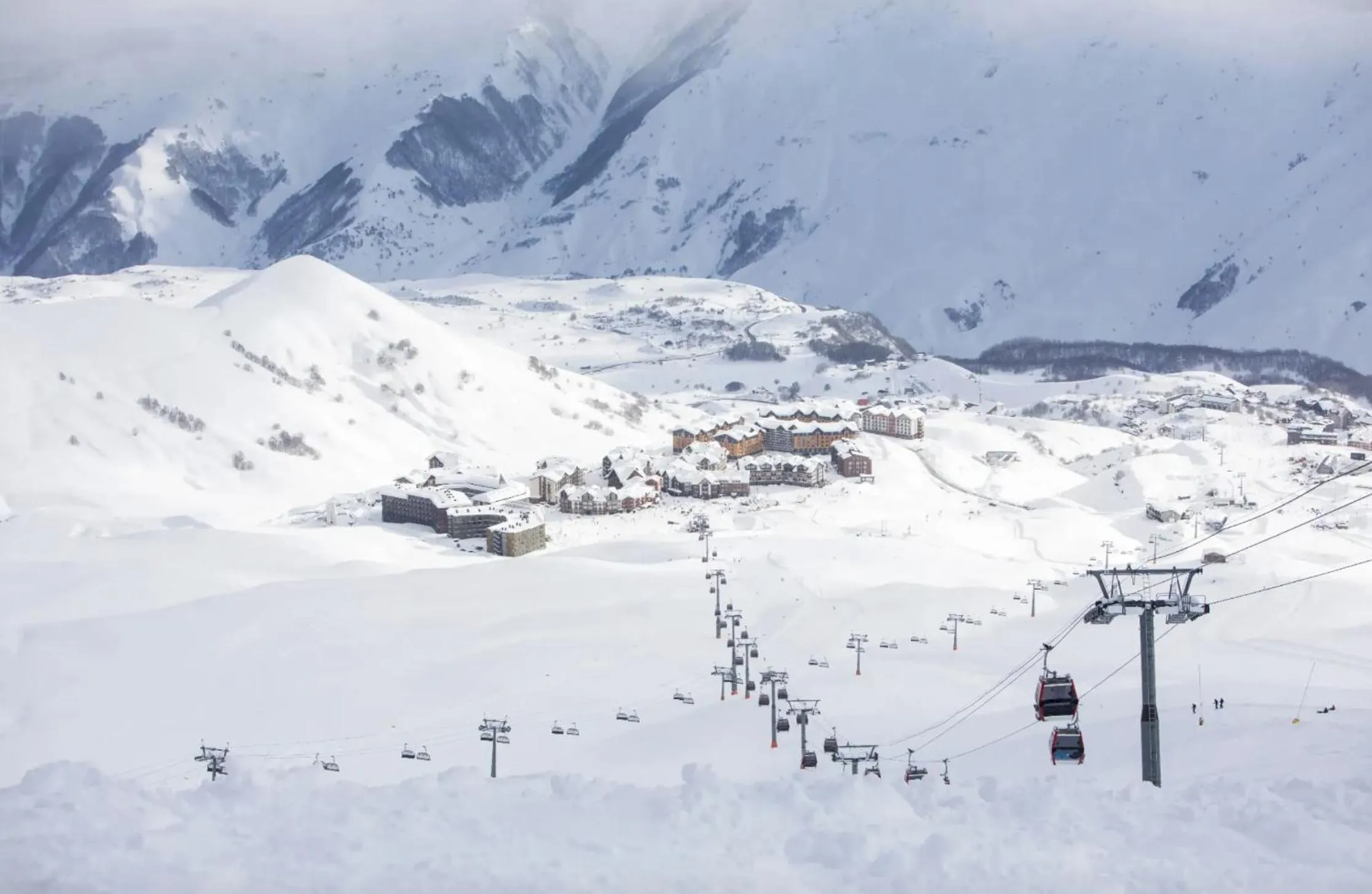 Skiing in New Gudauri Four Seasons F4 by Gudauri Travel