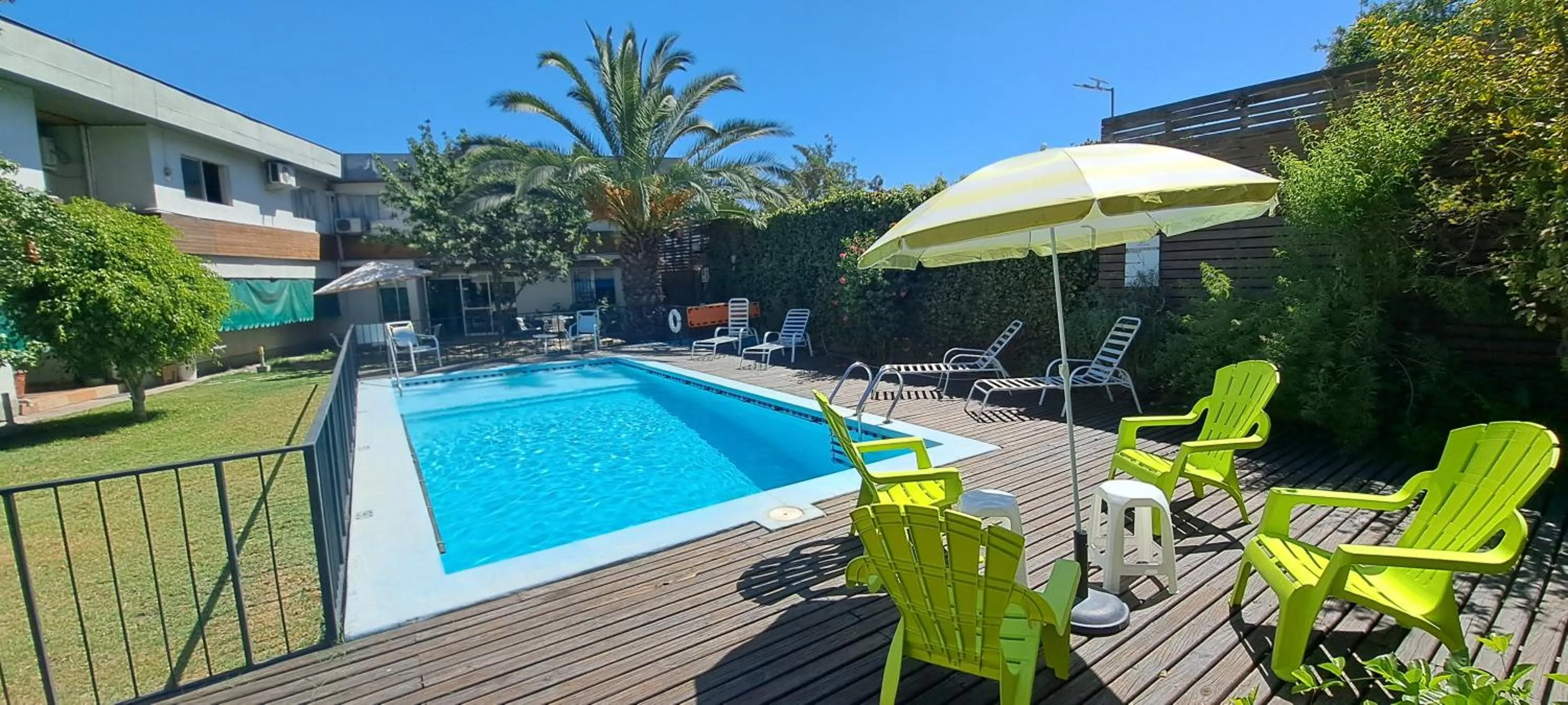 Swimming pool in Hotel Los Andes