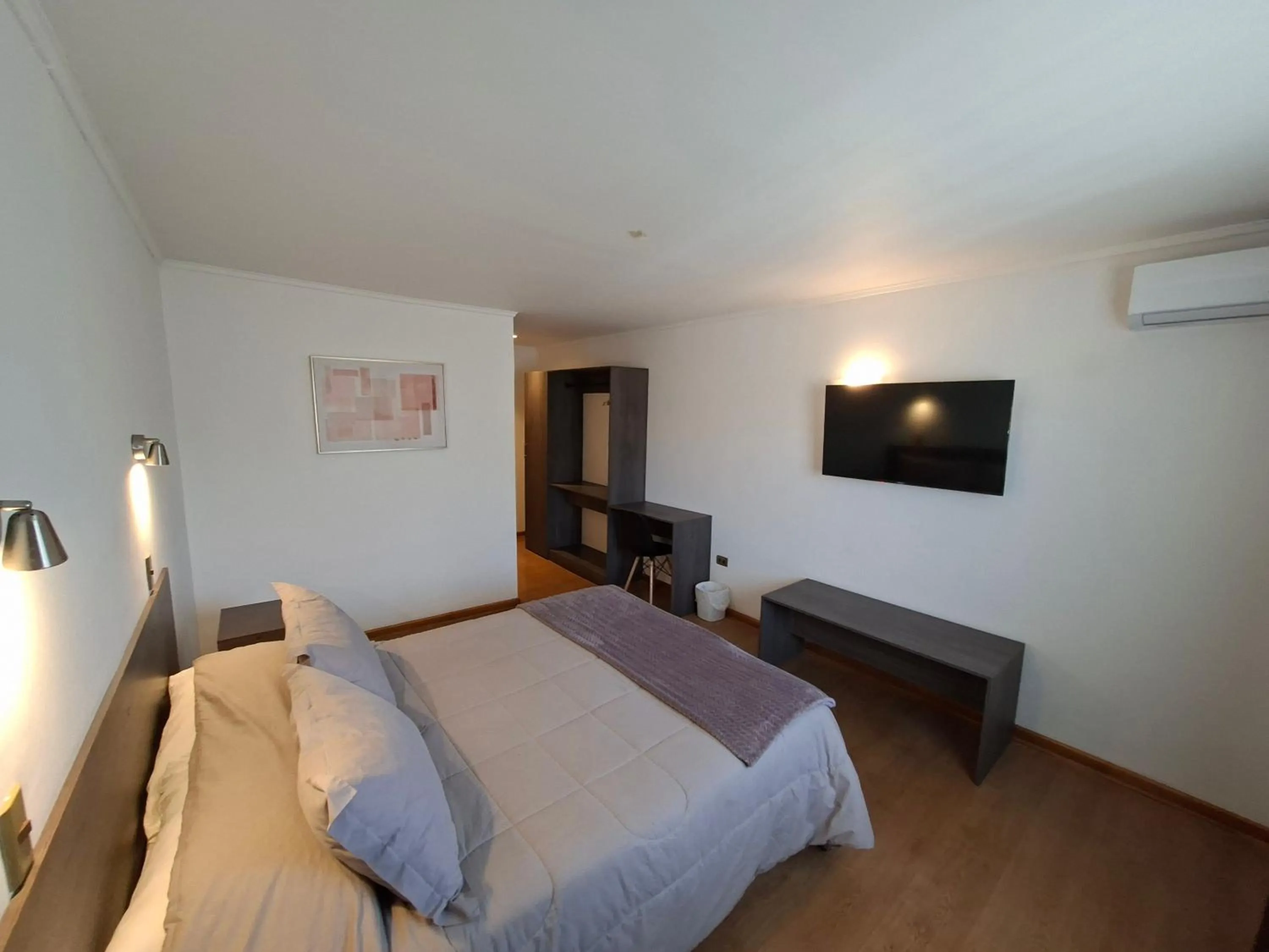 Bed in Hotel Los Andes