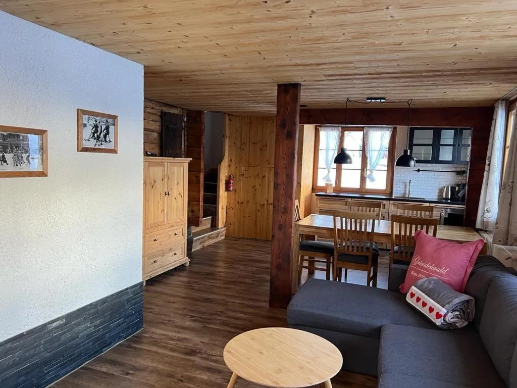 Living room in Hotel Jägerstübli Grindelwald