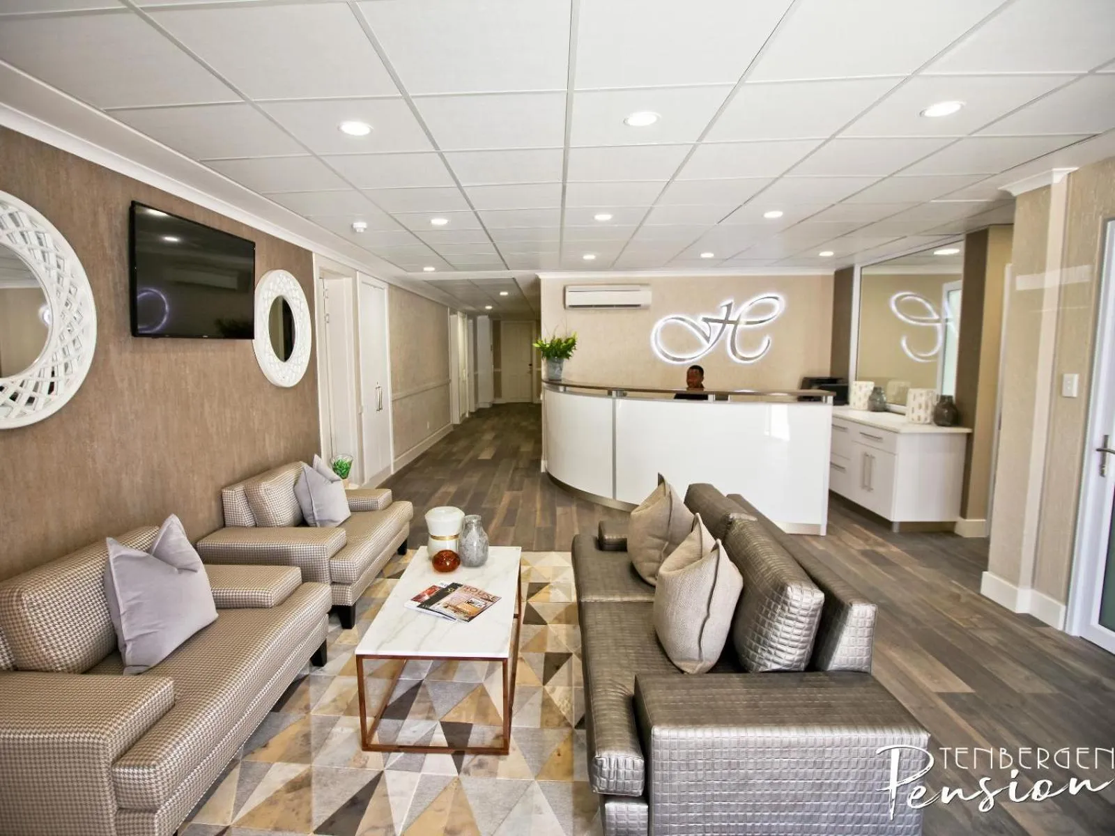 Property building in Tenbergen Pension Hotel