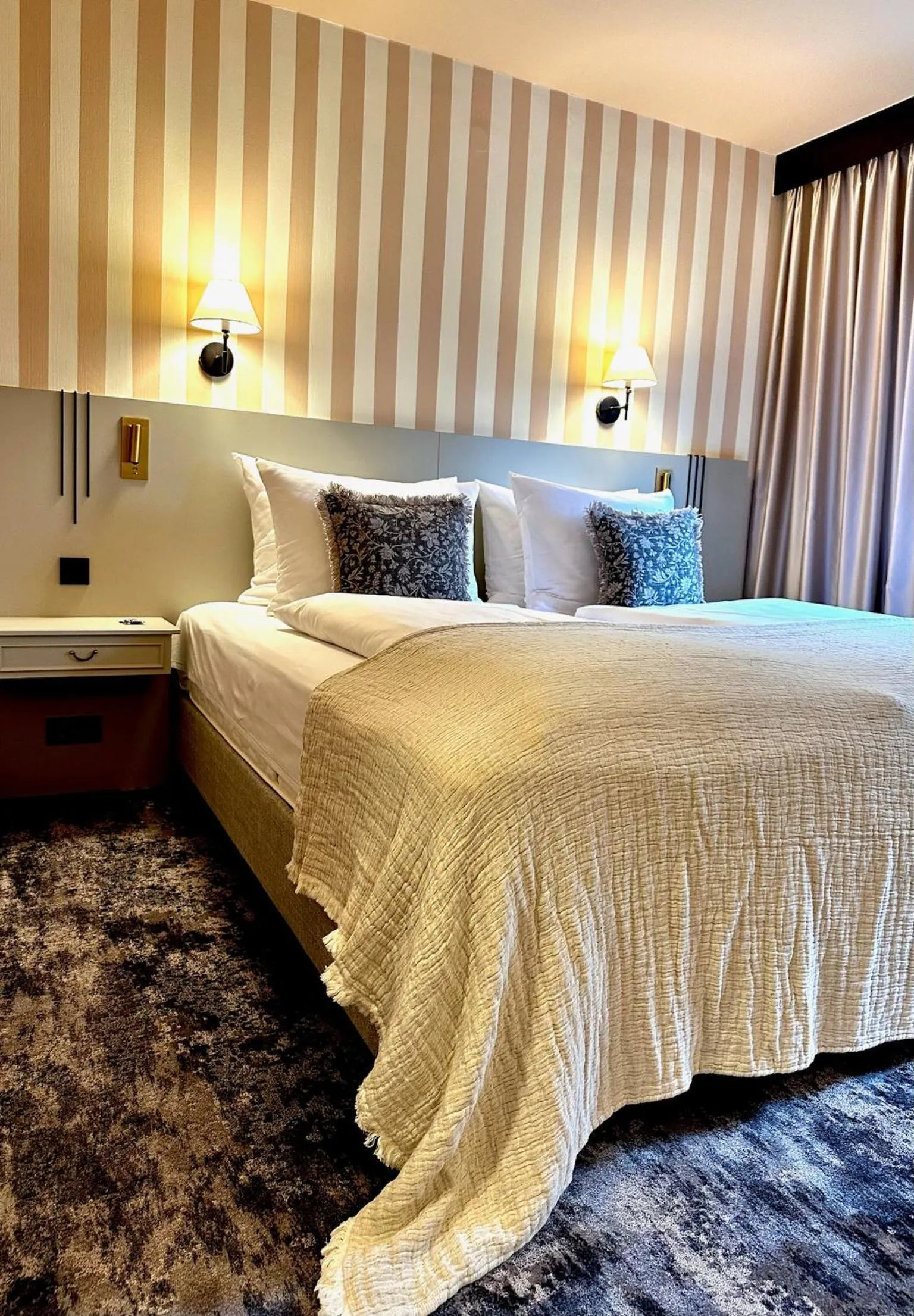 Bed in Landhotel Bellevue