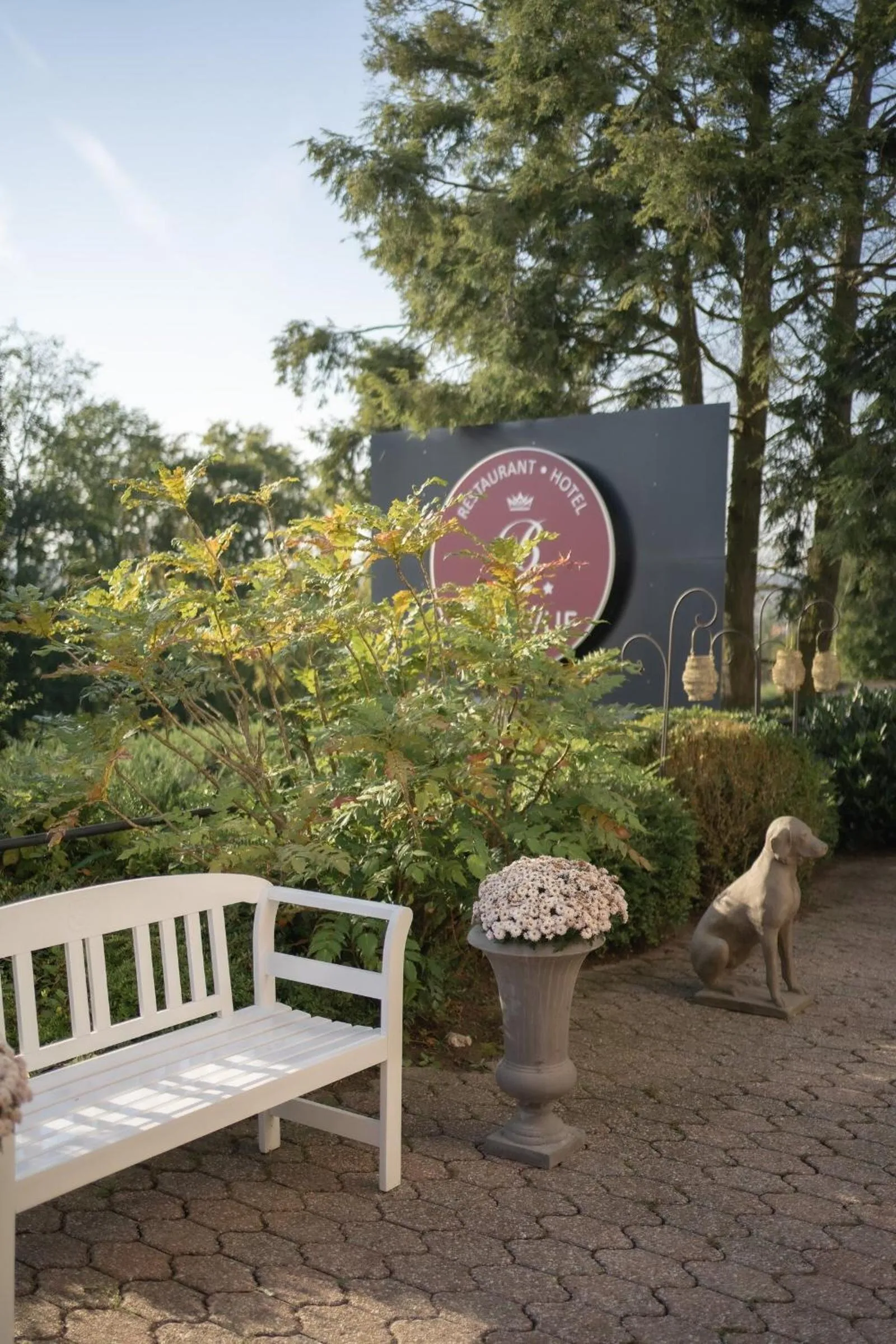 Garden in Landhotel Bellevue