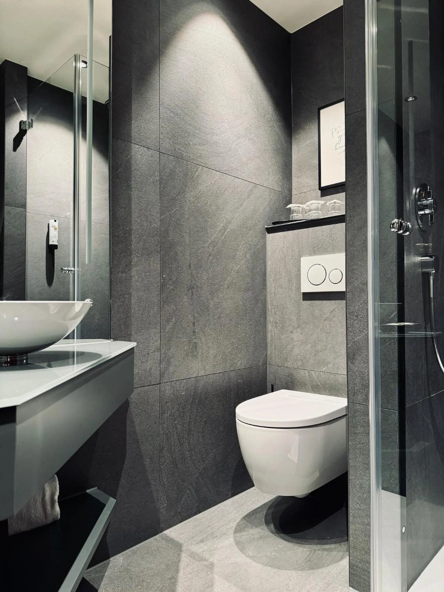 Bathroom in Landhotel Bellevue