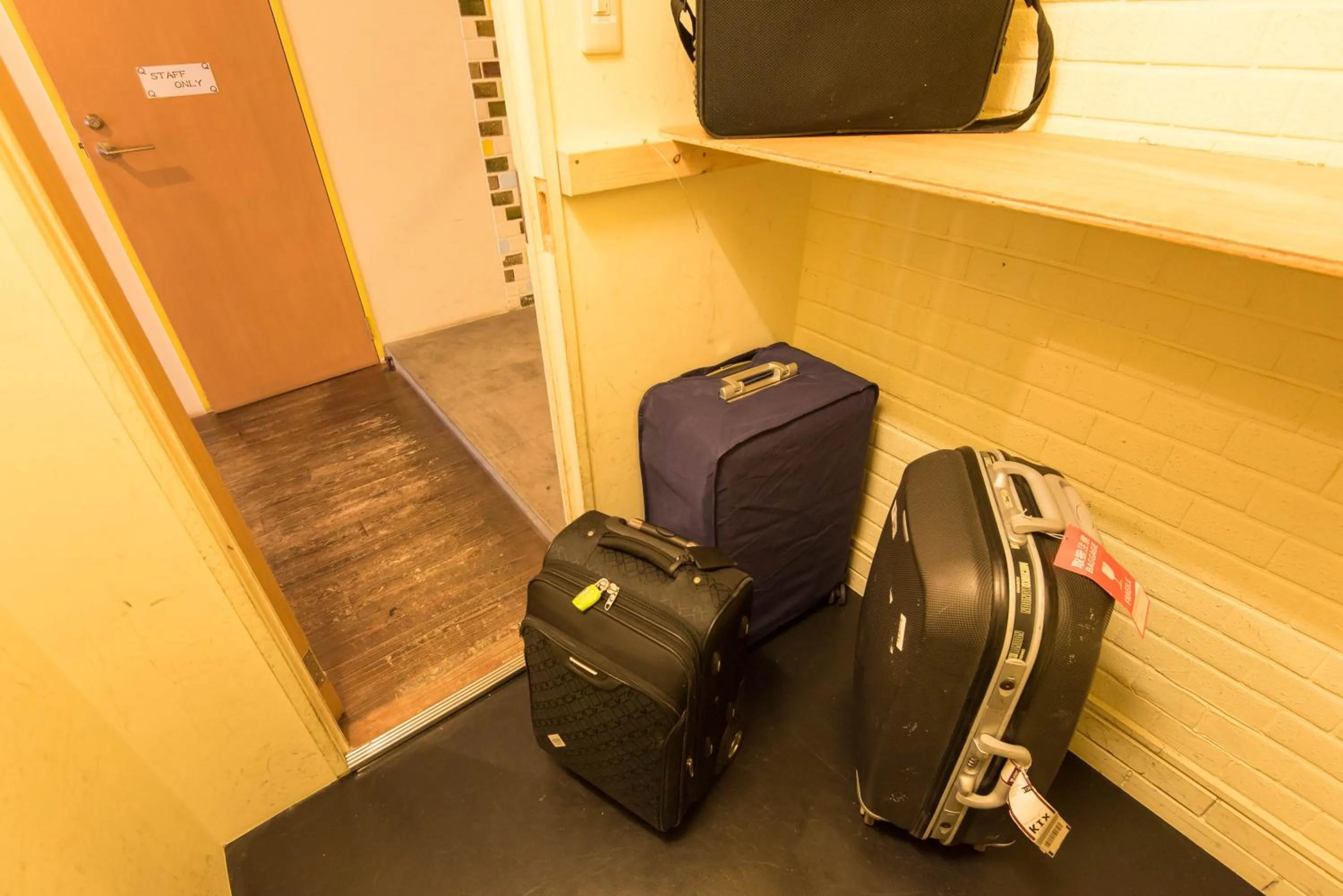 On-site shops in Hostel Q