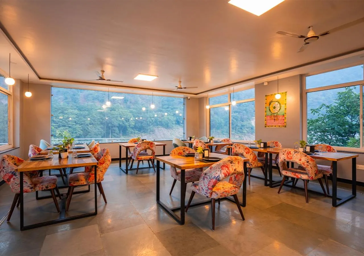 Restaurant/places to eat in Moustache Rishikesh Riverside Resort