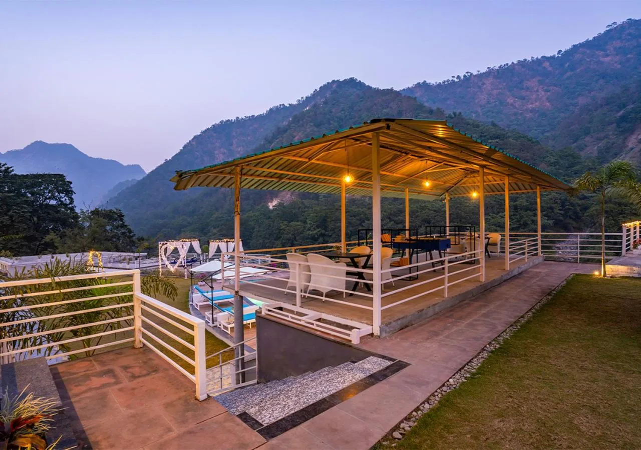 Natural landscape in Moustache Rishikesh Riverside Resort