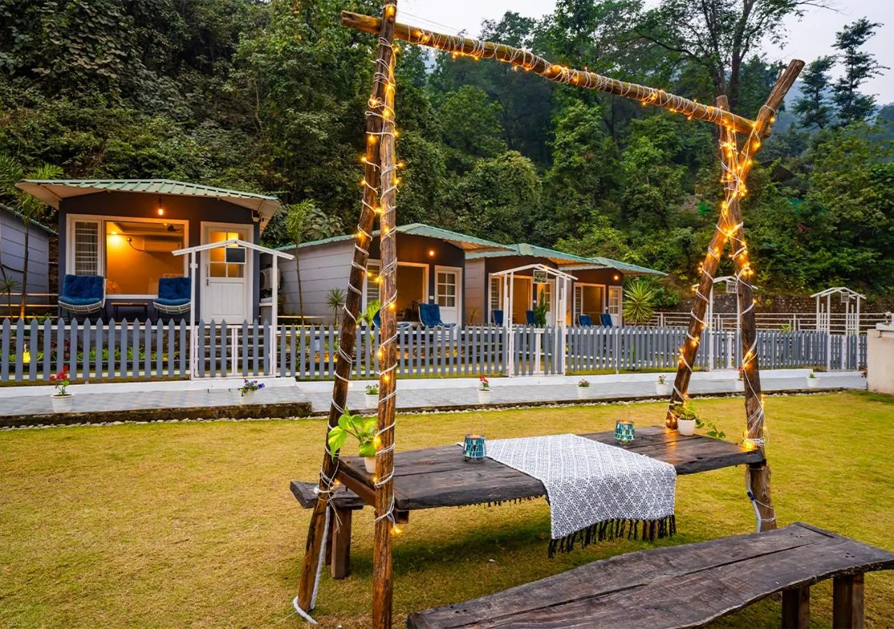 Garden in Moustache Rishikesh Riverside Resort