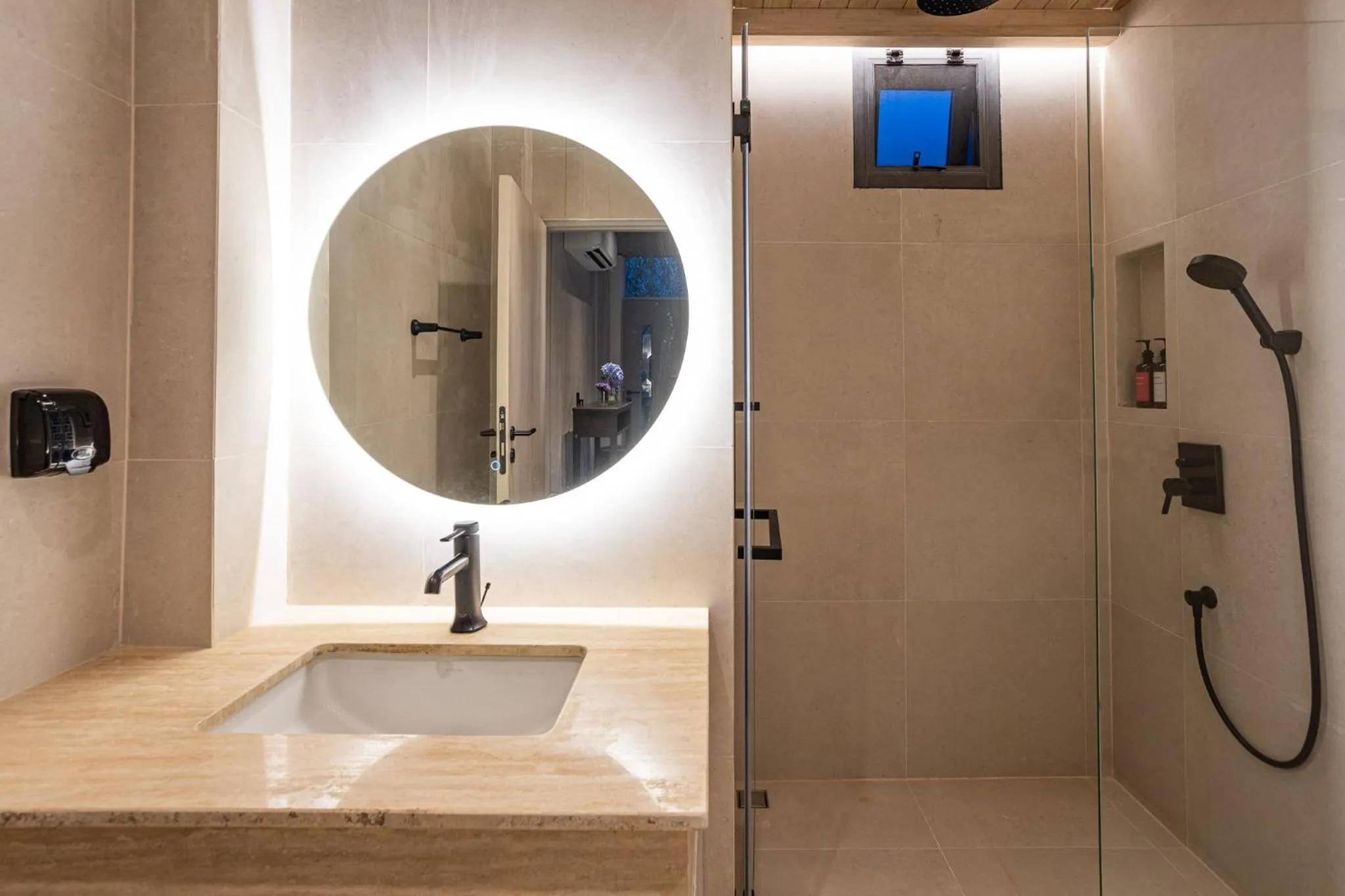 Shower in The Stream House