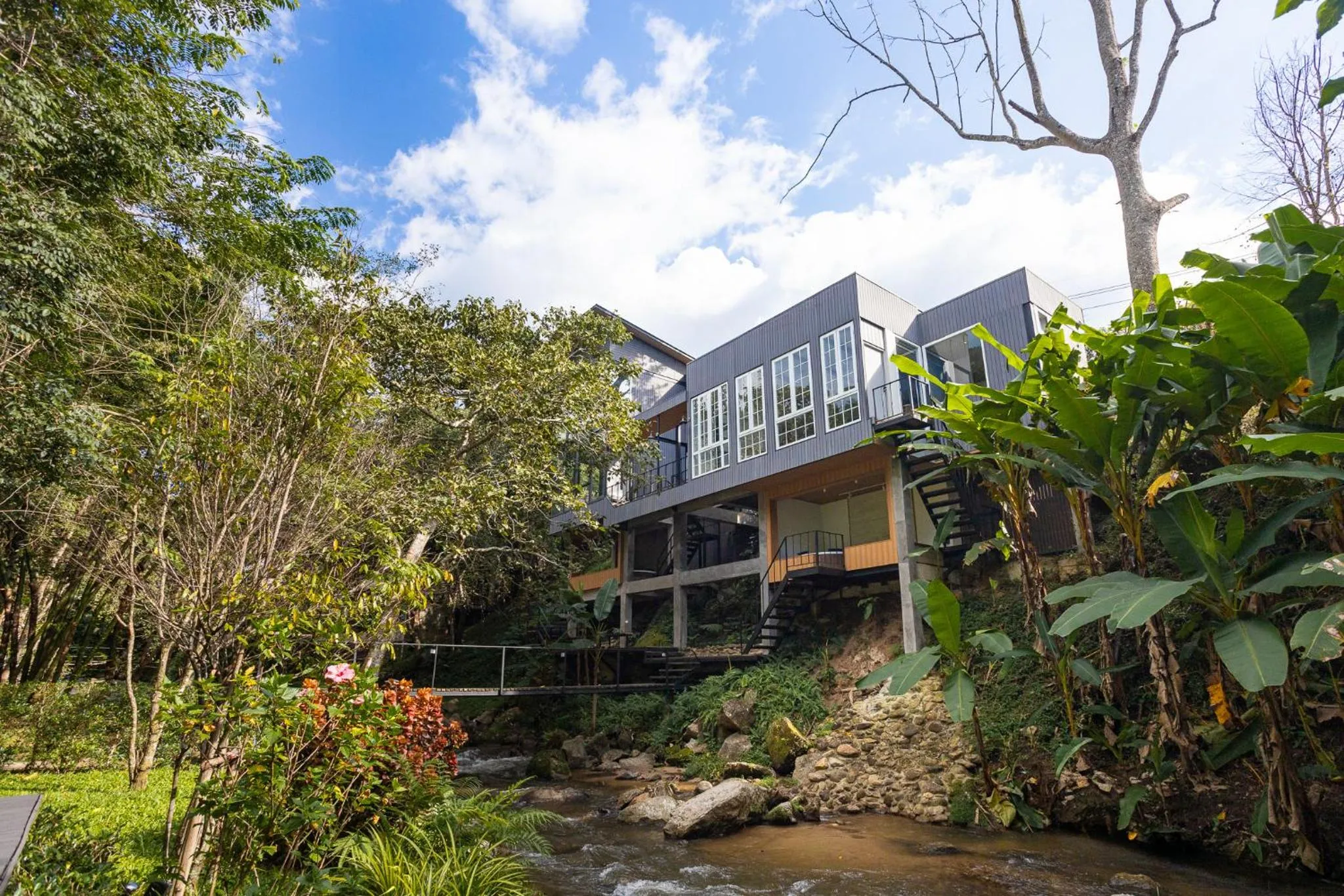 Property building in The Stream House