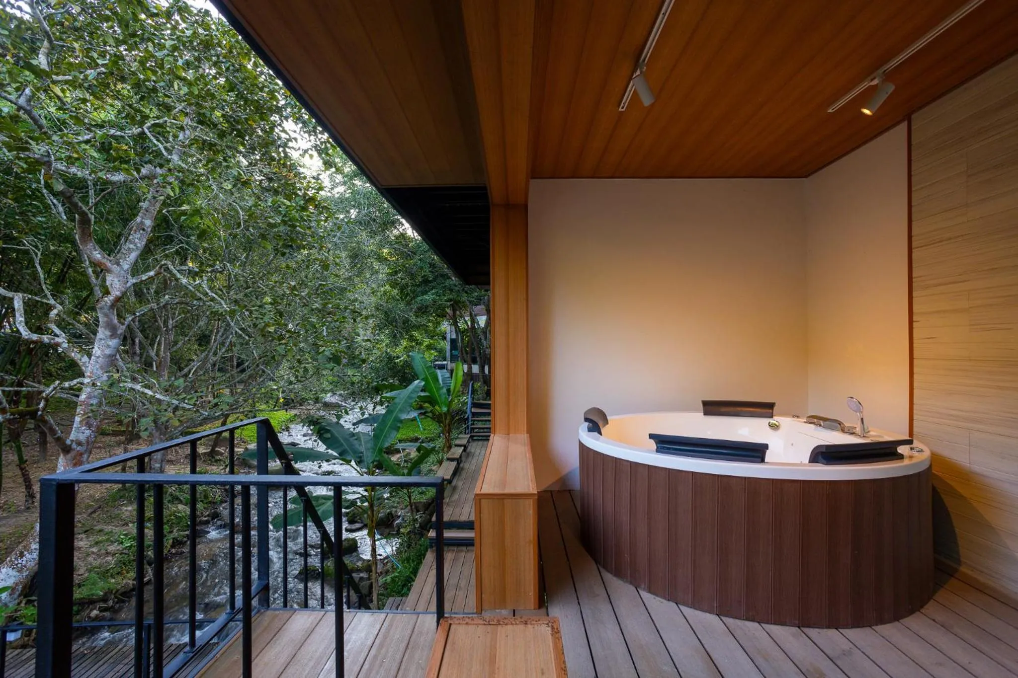 Day in The Stream House