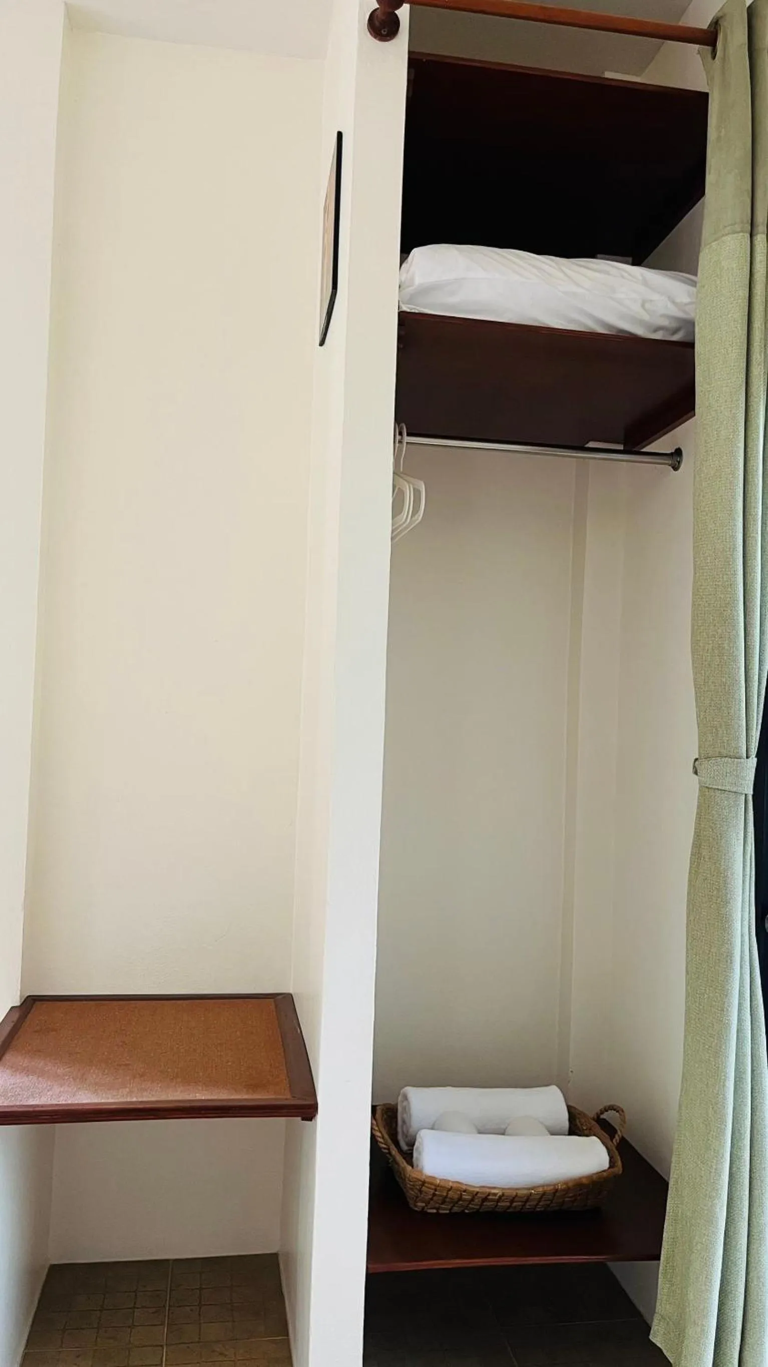 wardrobe, Bed in Suan Bankrut Beach Resort