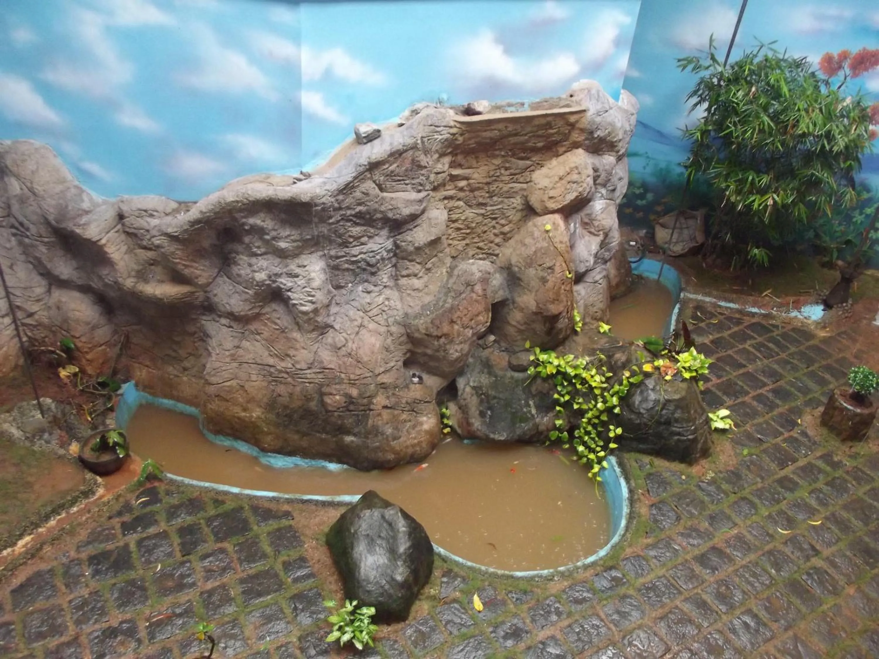 Garden in Devasura inn